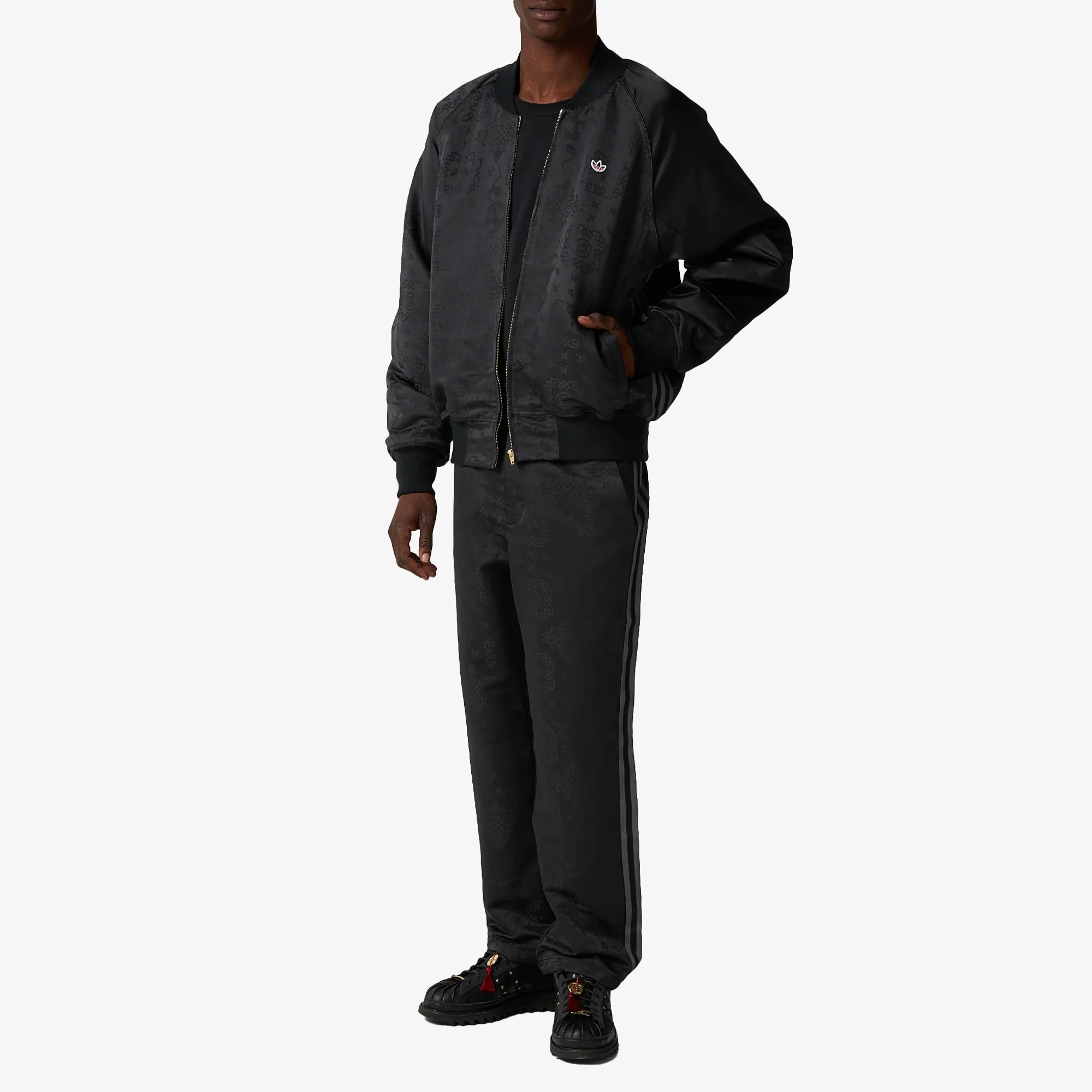 ADIDAS ORIGINALS | CLOT SPORTS JACKET BY EDISON CHEN { BLACK/BLACK - Image 6