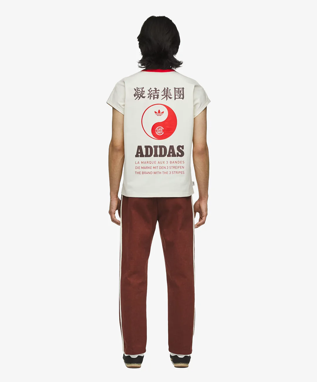 Adidas Originals | CLOT TRACK PANT BY EDISON CHEN { FOX BROWN - Image 3