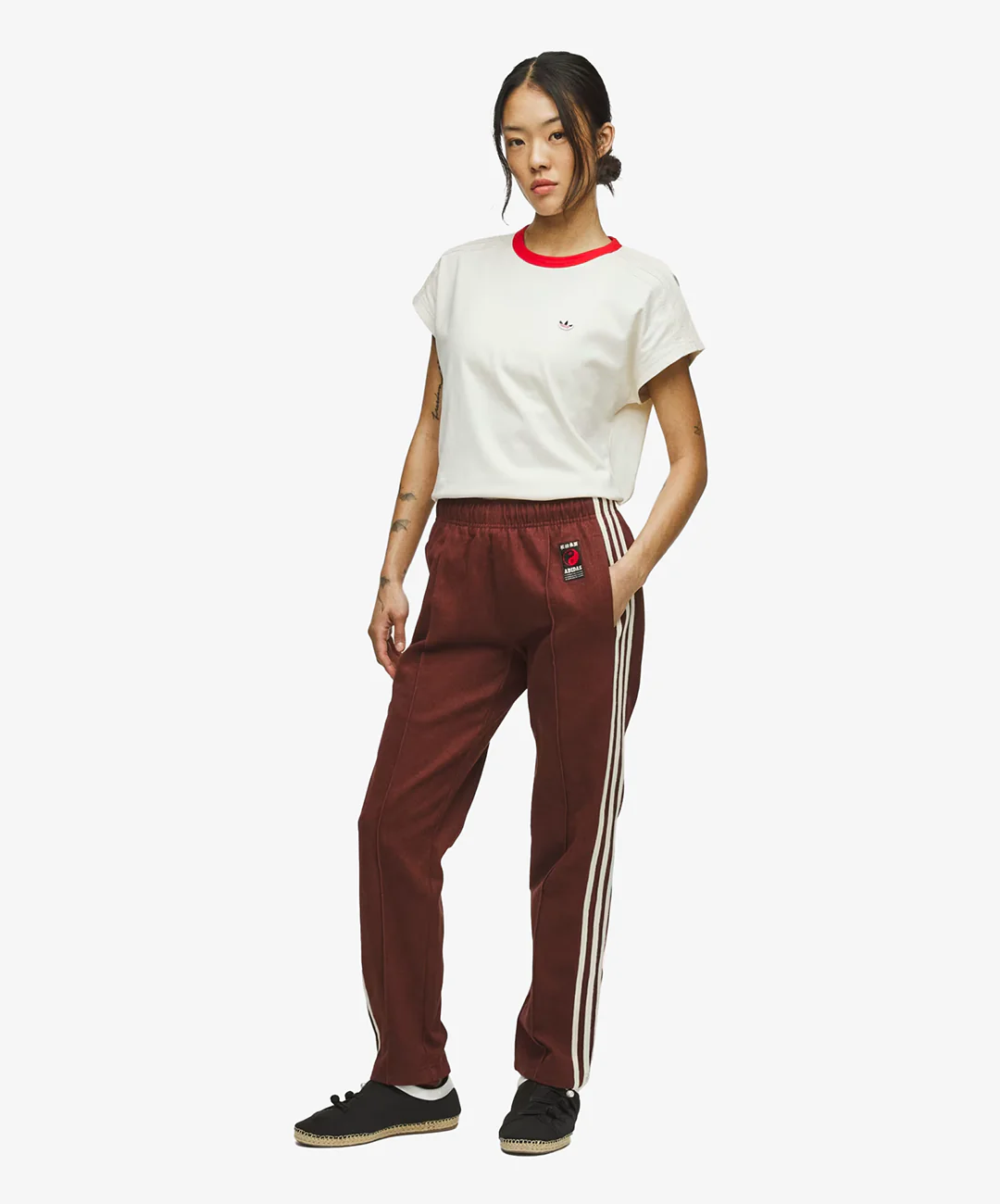 Adidas Originals | CLOT TRACK PANT BY EDISON CHEN { FOX BROWN - Image 4