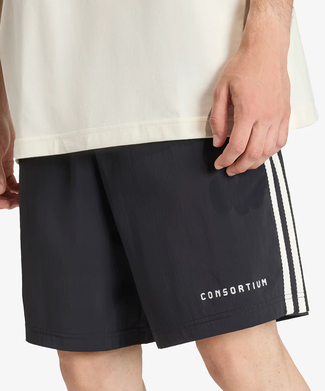 Adidas Originals | CONSORTIUM SHORT { BLACK - Image 3