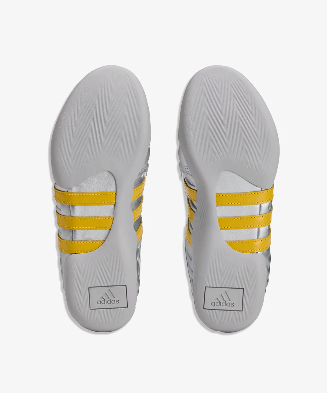ADIDAS ORIGINALS | ELITE MEI MIAOU SLIP ON { SILVER METALLIC/NAVY/HAZY YELLOW - Image 7