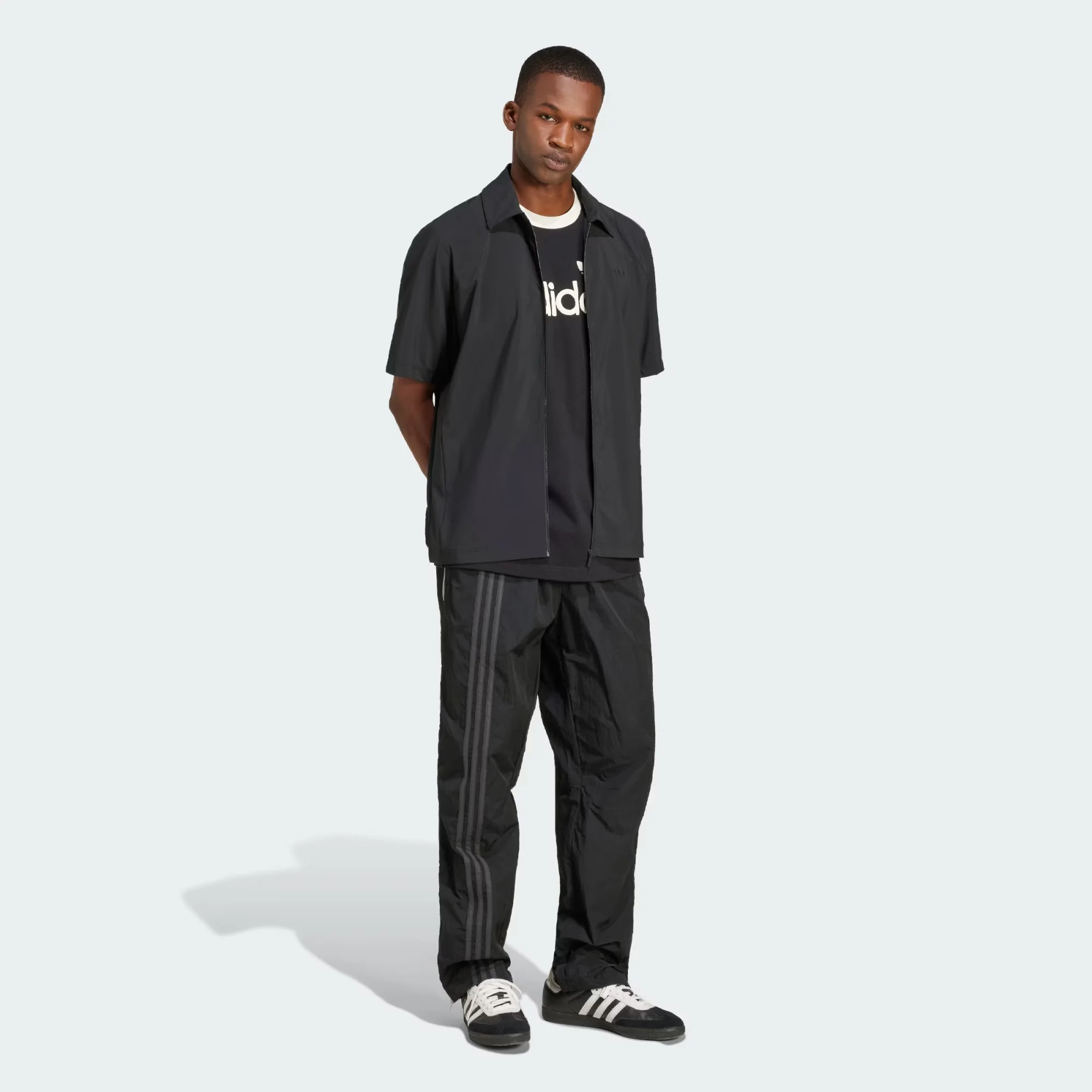 ADIDAS ORIGINALS | FASHION CUTLINE SHIRT { BLACK - Image 6