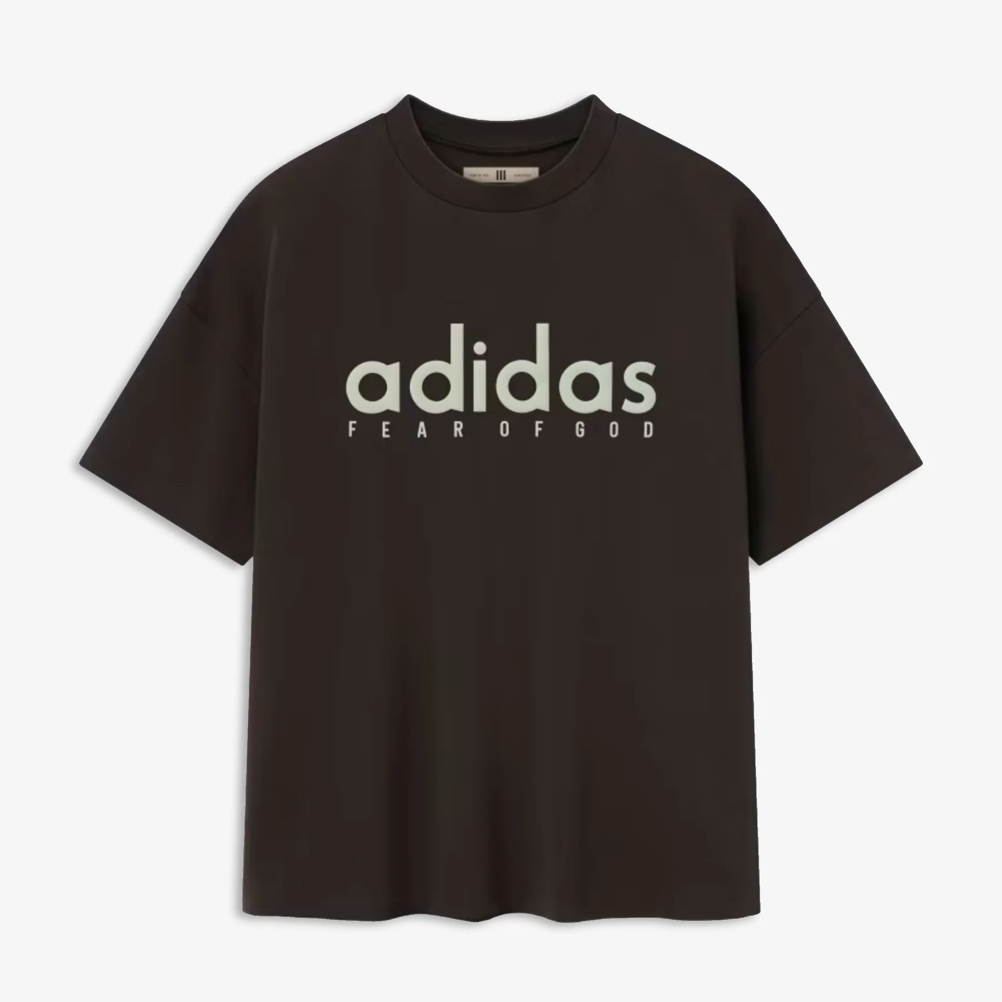 ADIDAS | FEAR OF GOD ATHLETICS QUICKDRY JERSEY S/S TEE { NIGHT BROWN