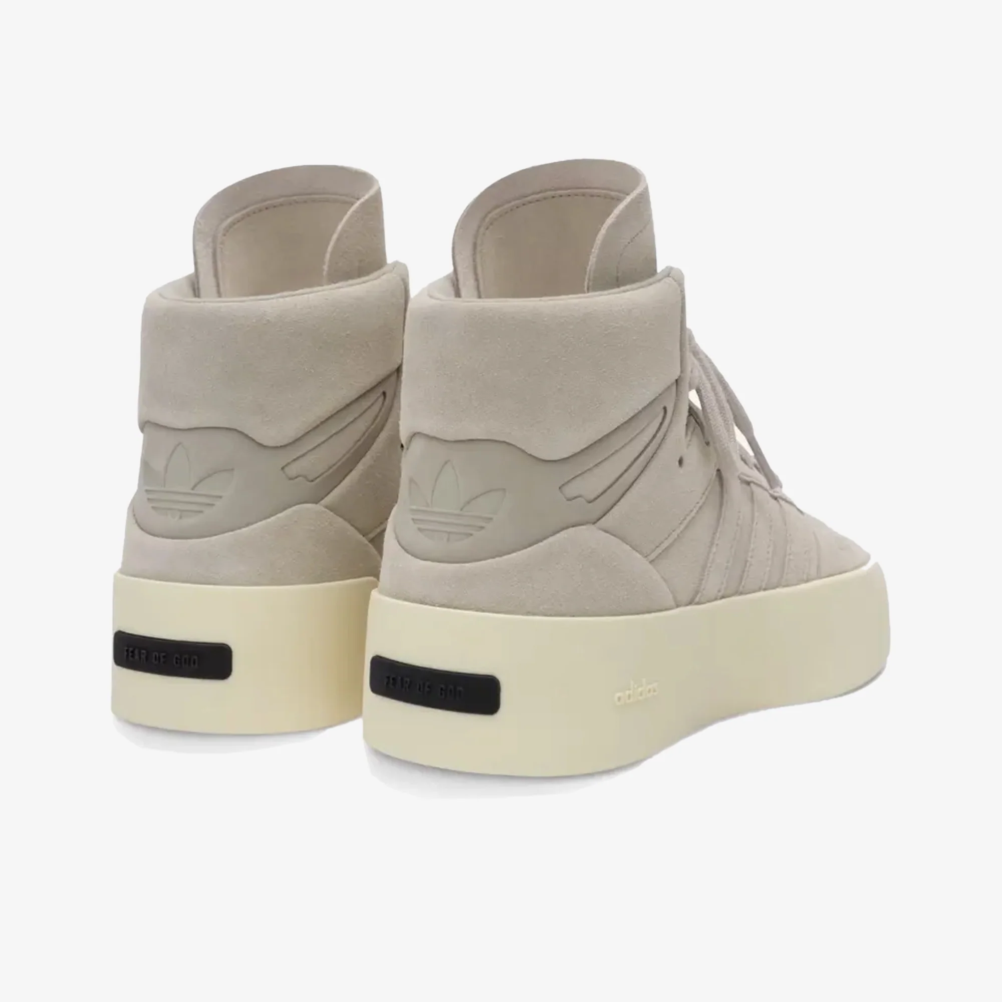 ADIDAS ORIGINALS | FEAR OF GOD ATHLETICS X ADIDAS 86 HI { SESAME/SESAME/SESAME - Image 3