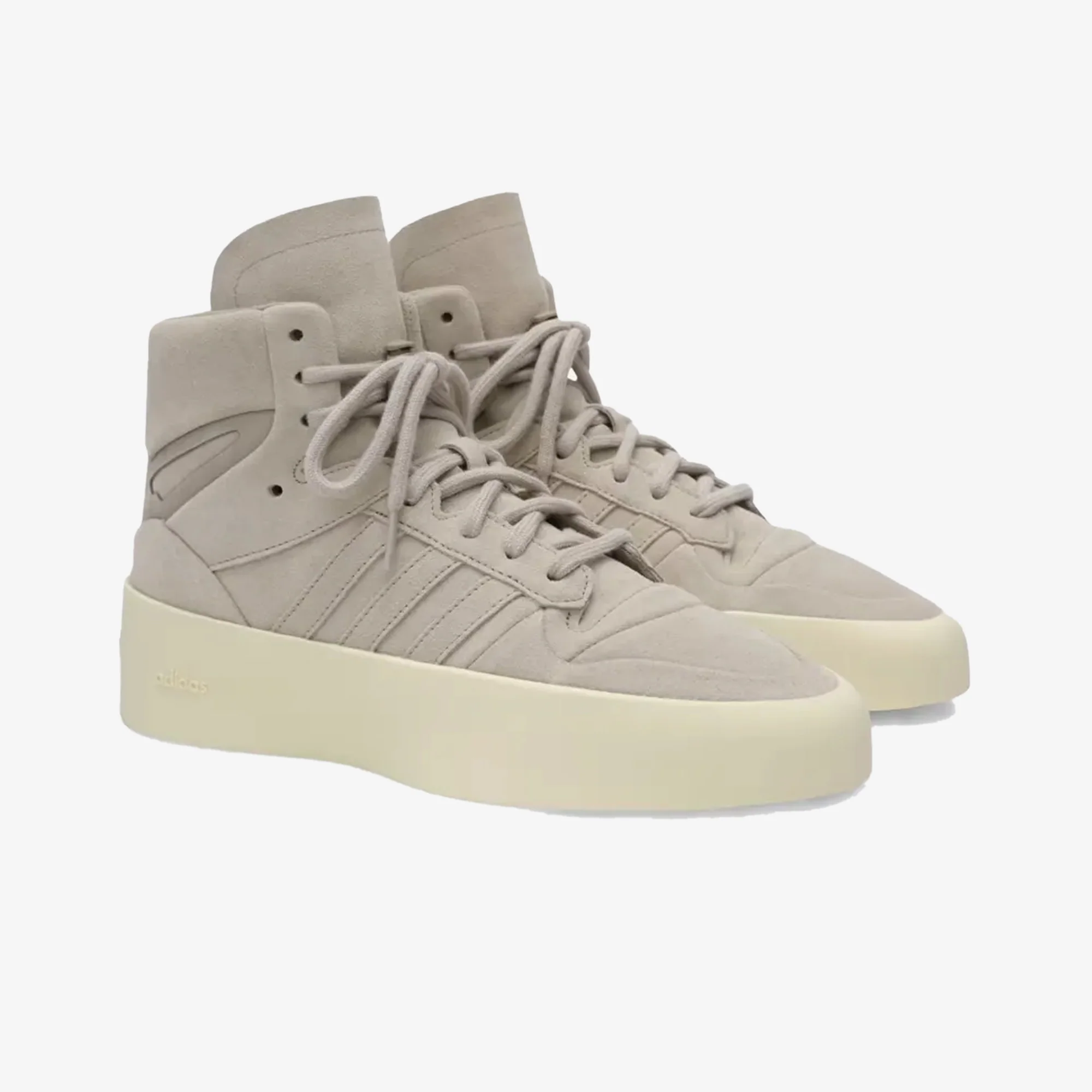 ADIDAS ORIGINALS | FEAR OF GOD ATHLETICS X ADIDAS 86 HI { SESAME/SESAME/SESAME - Image 4