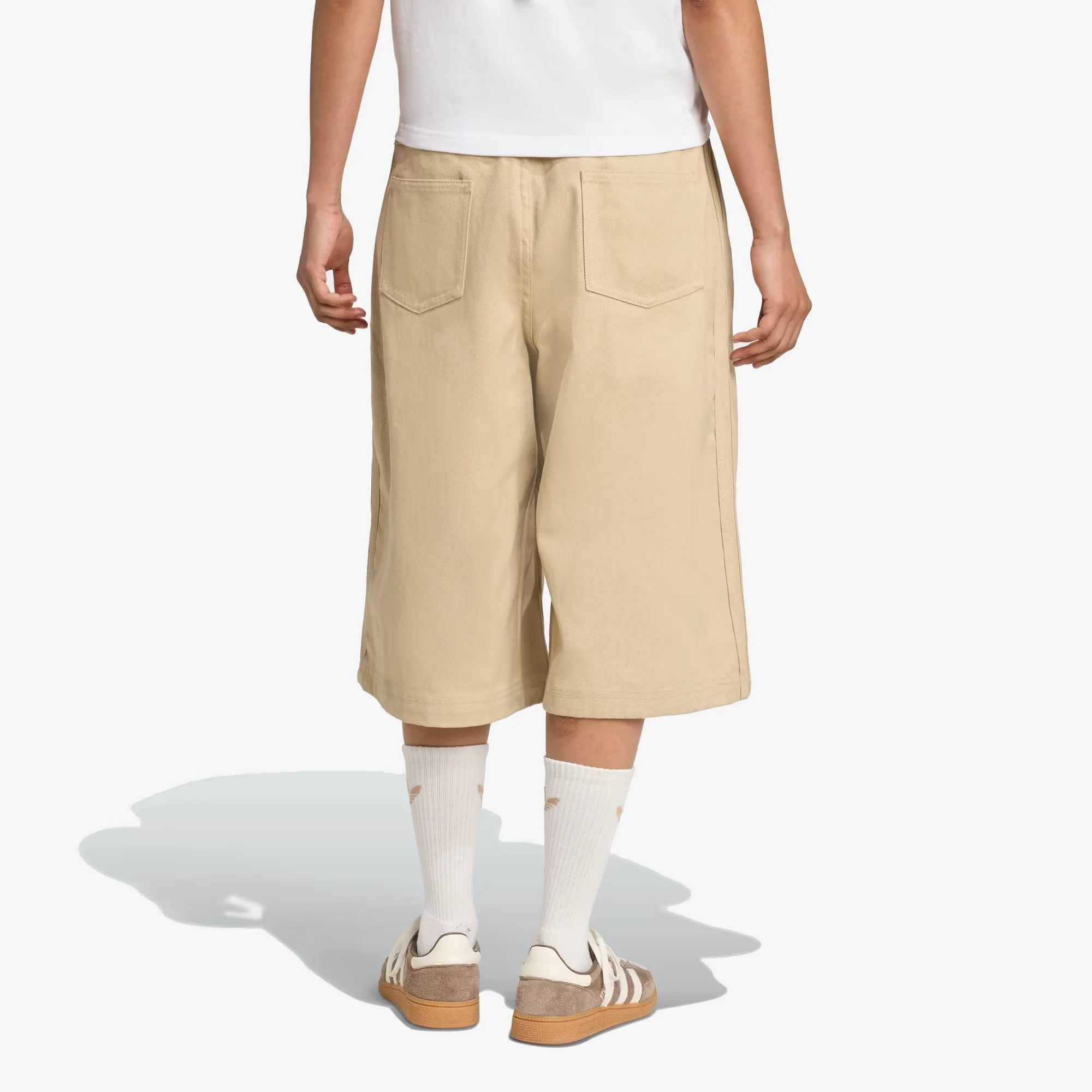 Adidas Originals | FIREBIRD UTILITY JORTS { STONE KHAKI - Image 2