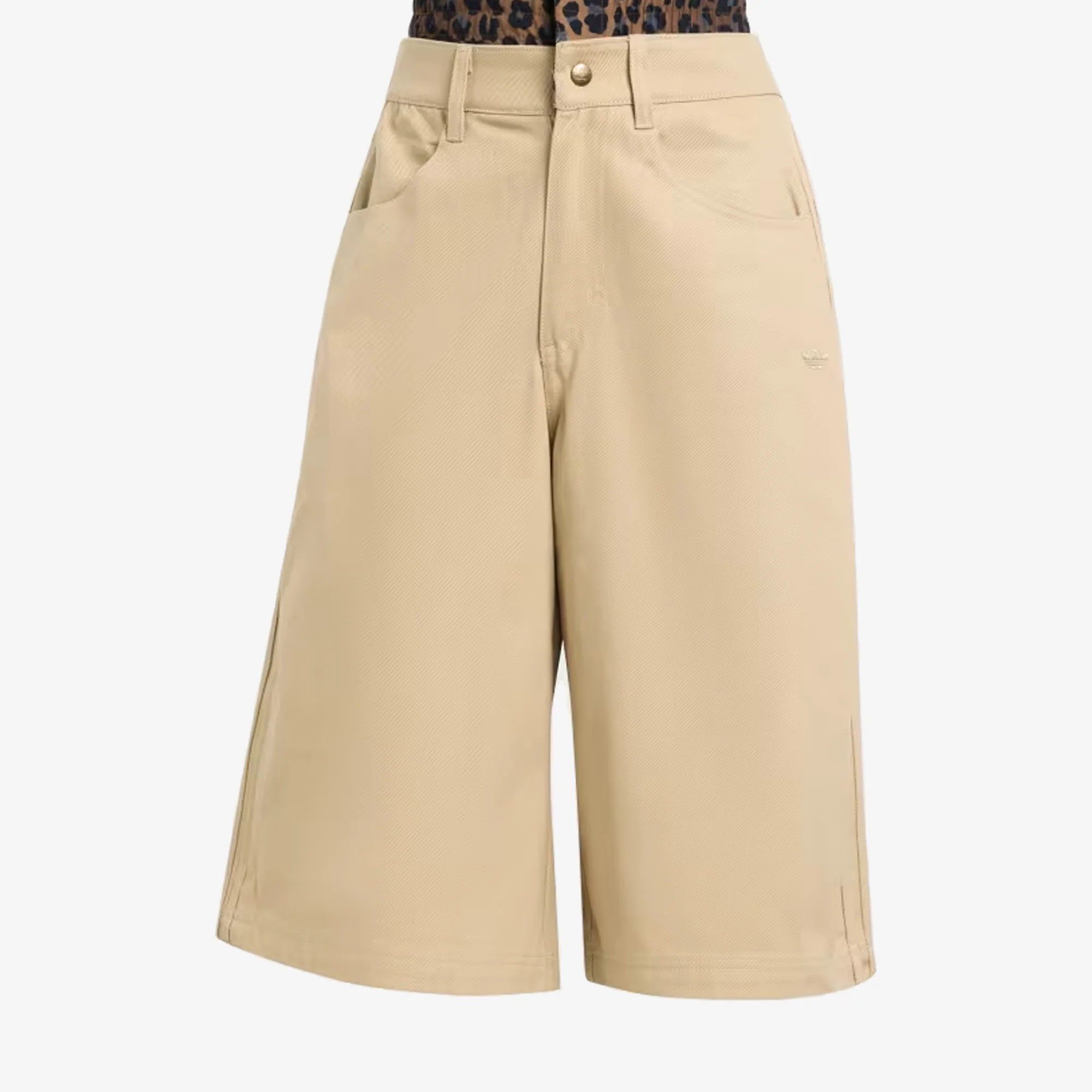 Adidas Originals | FIREBIRD UTILITY JORTS { STONE KHAKI - Image 4