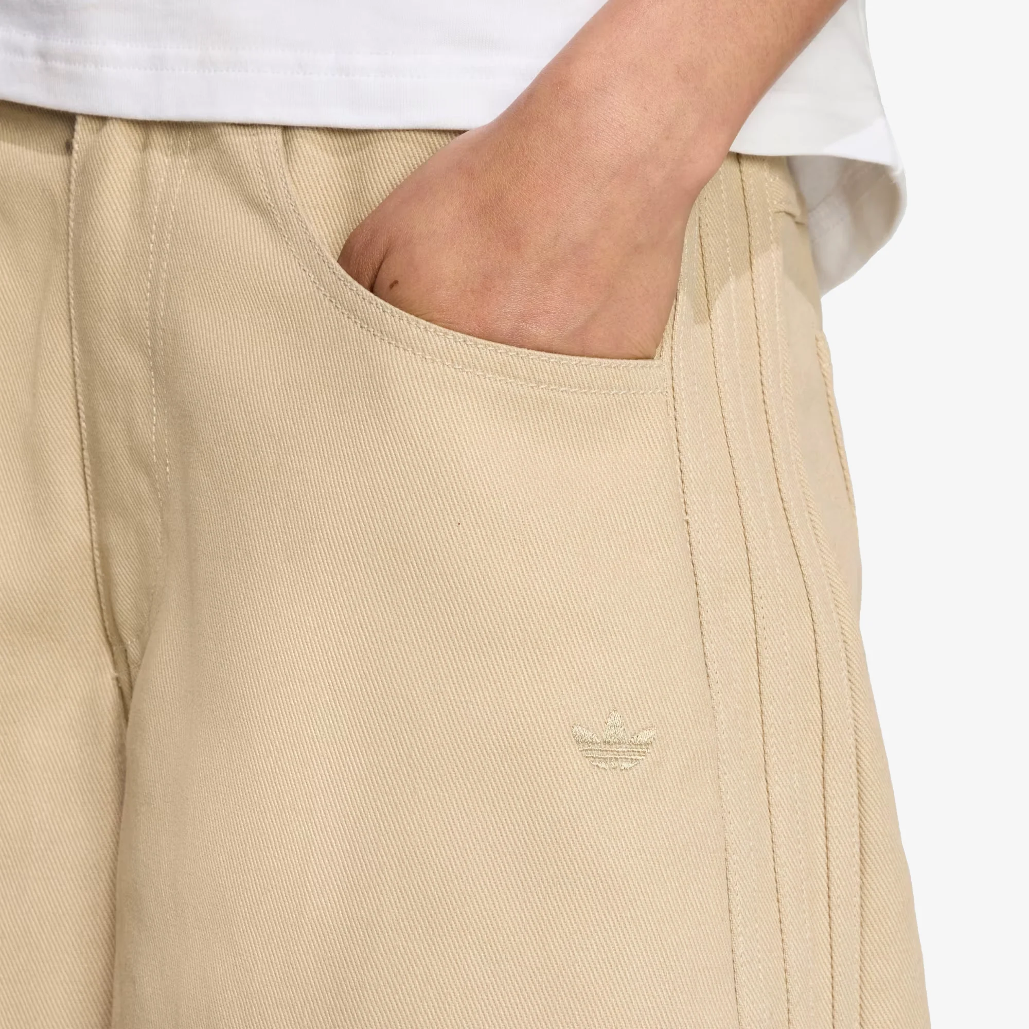 Adidas Originals | FIREBIRD UTILITY JORTS { STONE KHAKI - Image 5