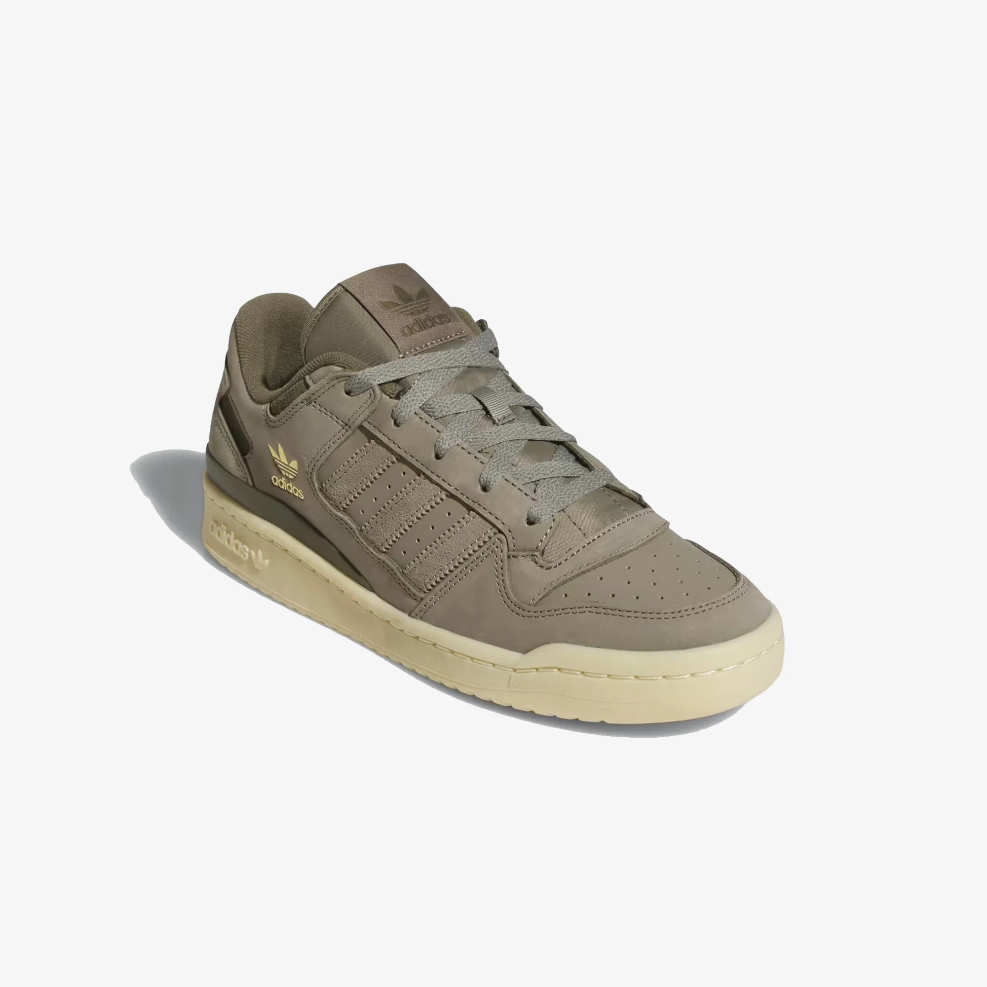 ADIDAS ORIGINALS | FORUM LOW CL { CLAY/CLAY/OLIVE STRATA - Image 3
