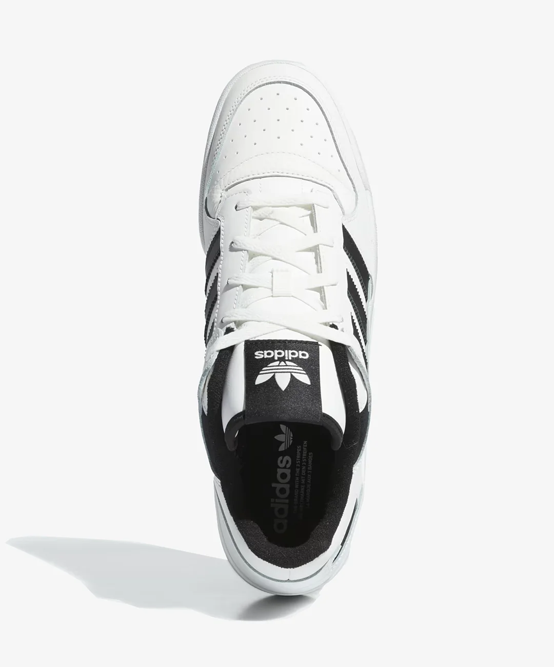 ADIDAS ORIGINALS | FORUM LOW CL { CORE WHITE/CORE BLACK - Image 2
