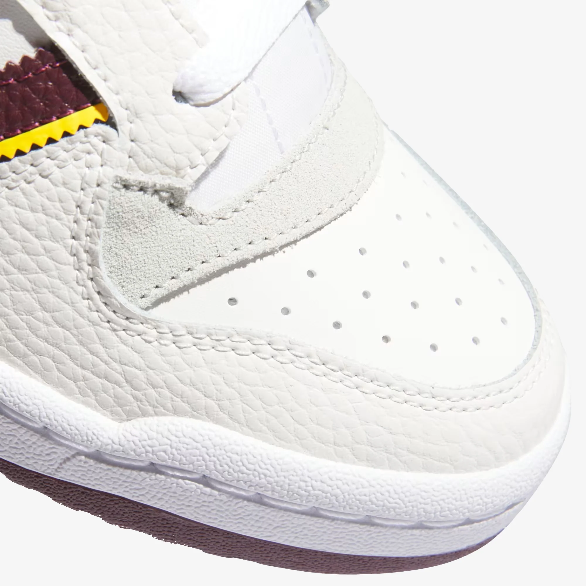 ADIDAS ORIGINALS | FORUM LOW CL { CORE WHITE/TEAM MAROON 2/CLOUD WHITE - Image 5