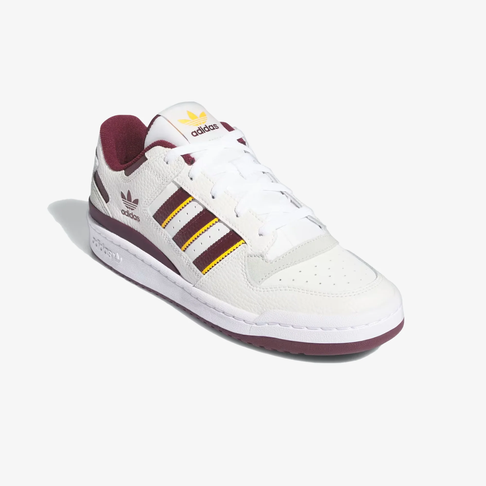 ADIDAS ORIGINALS | FORUM LOW CL { CORE WHITE/TEAM MAROON 2/CLOUD WHITE - Image 6