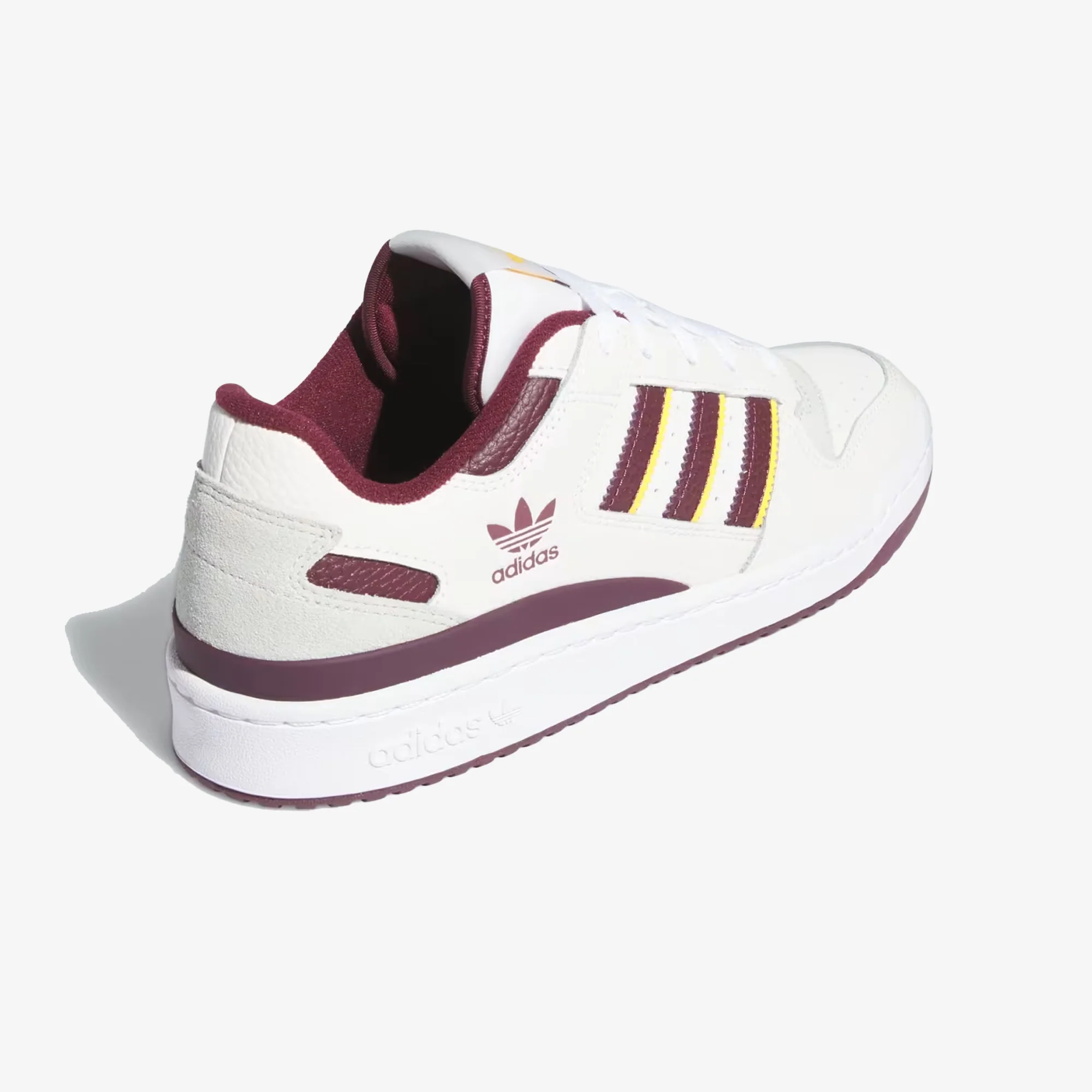 ADIDAS ORIGINALS | FORUM LOW CL { CORE WHITE/TEAM MAROON 2/CLOUD WHITE - Image 7