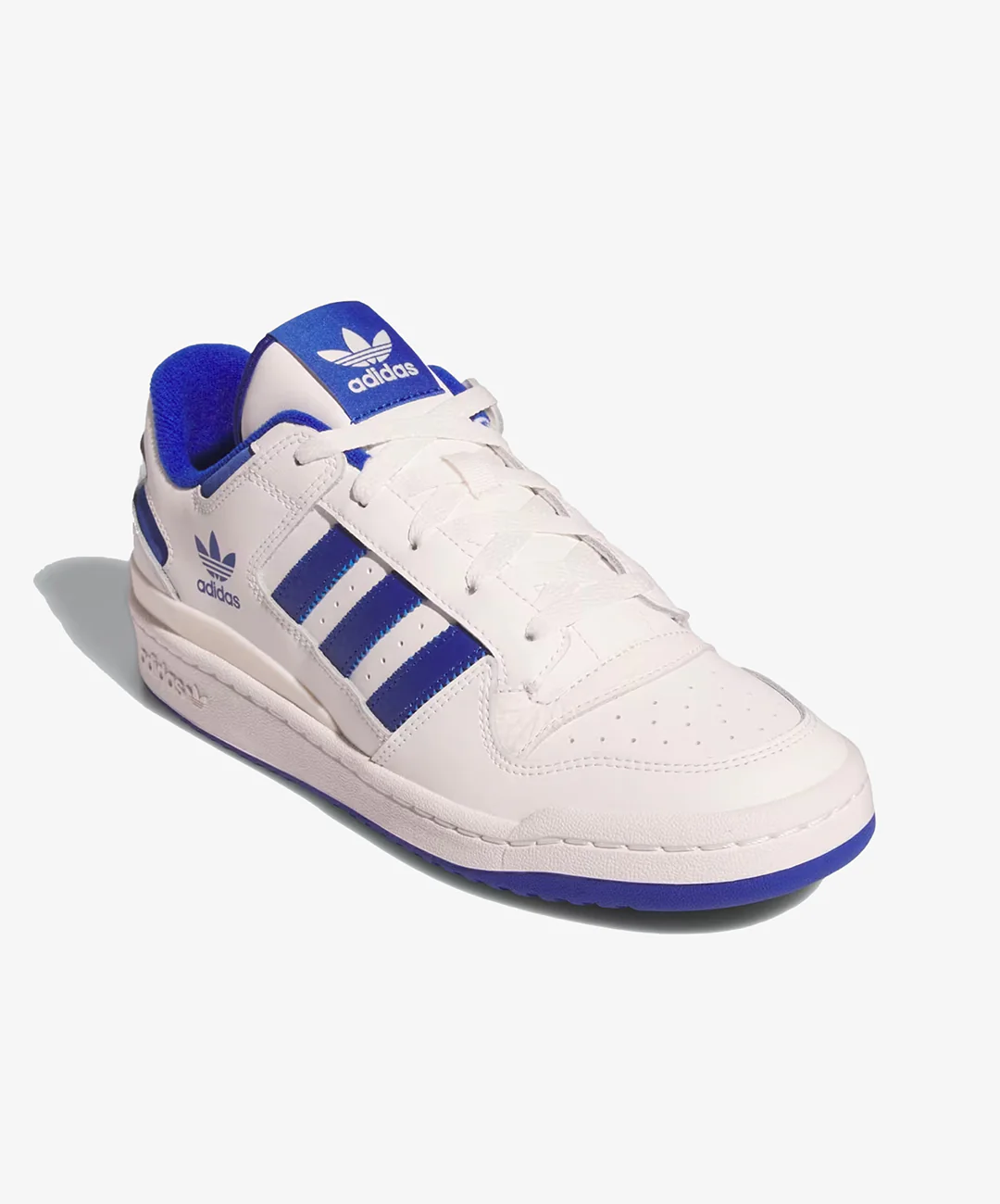 ADIDAS ORIGINALS | FORUM LOW CL { CORE WHITE/ TEAM ROYAL BLUE/ CORE BLUE - Image 3