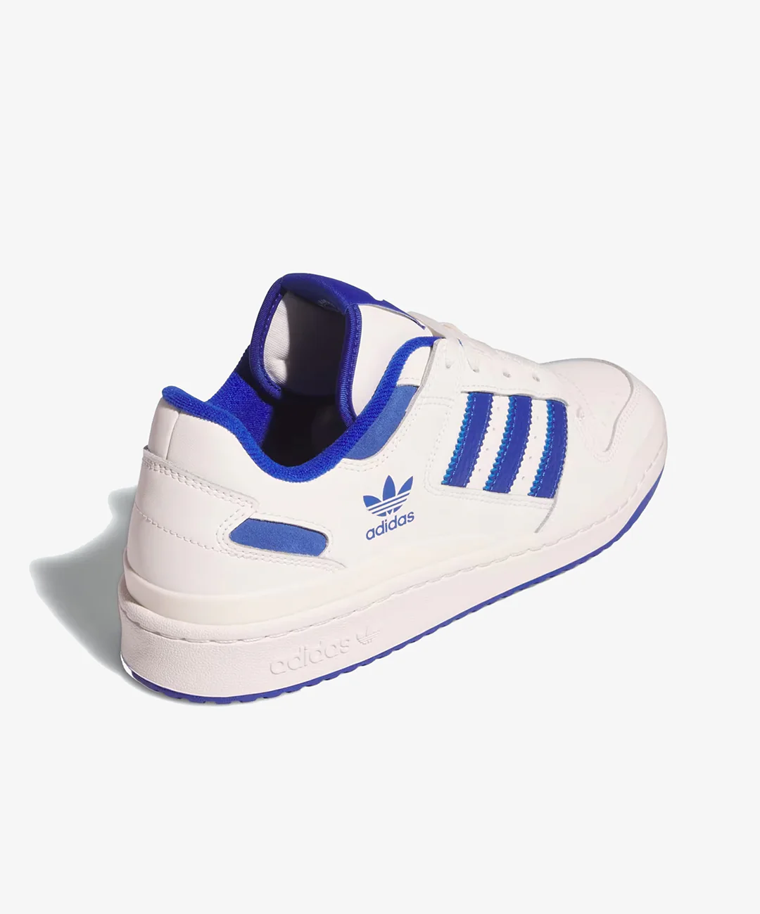 ADIDAS ORIGINALS | FORUM LOW CL { CORE WHITE/ TEAM ROYAL BLUE/ CORE BLUE - Image 4