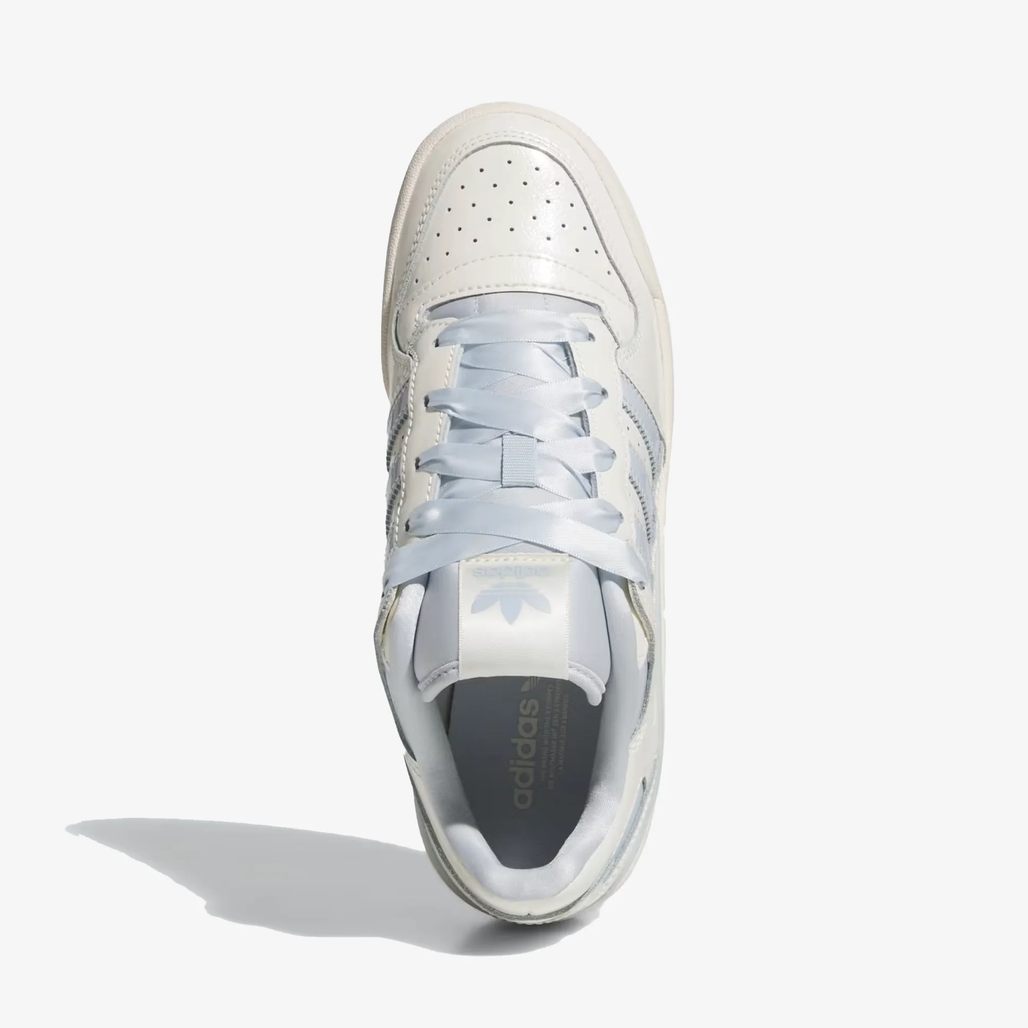 ADIDAS ORIGINALS | FORUM LOW CL { OFF WHITE/HALO BLUE/OFF WHITE - Image 2