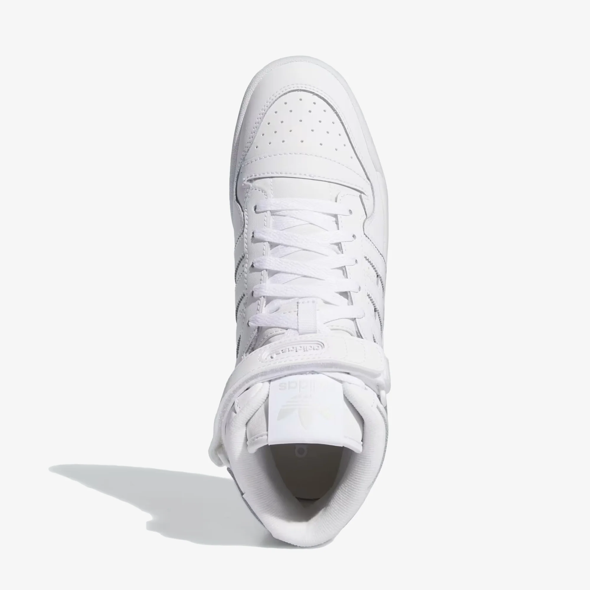 ADIDAS ORIGINALS | FORUM MID { CLOUD WHITE/CRYSTAL WHITE/CLOUD WHITE - Image 2