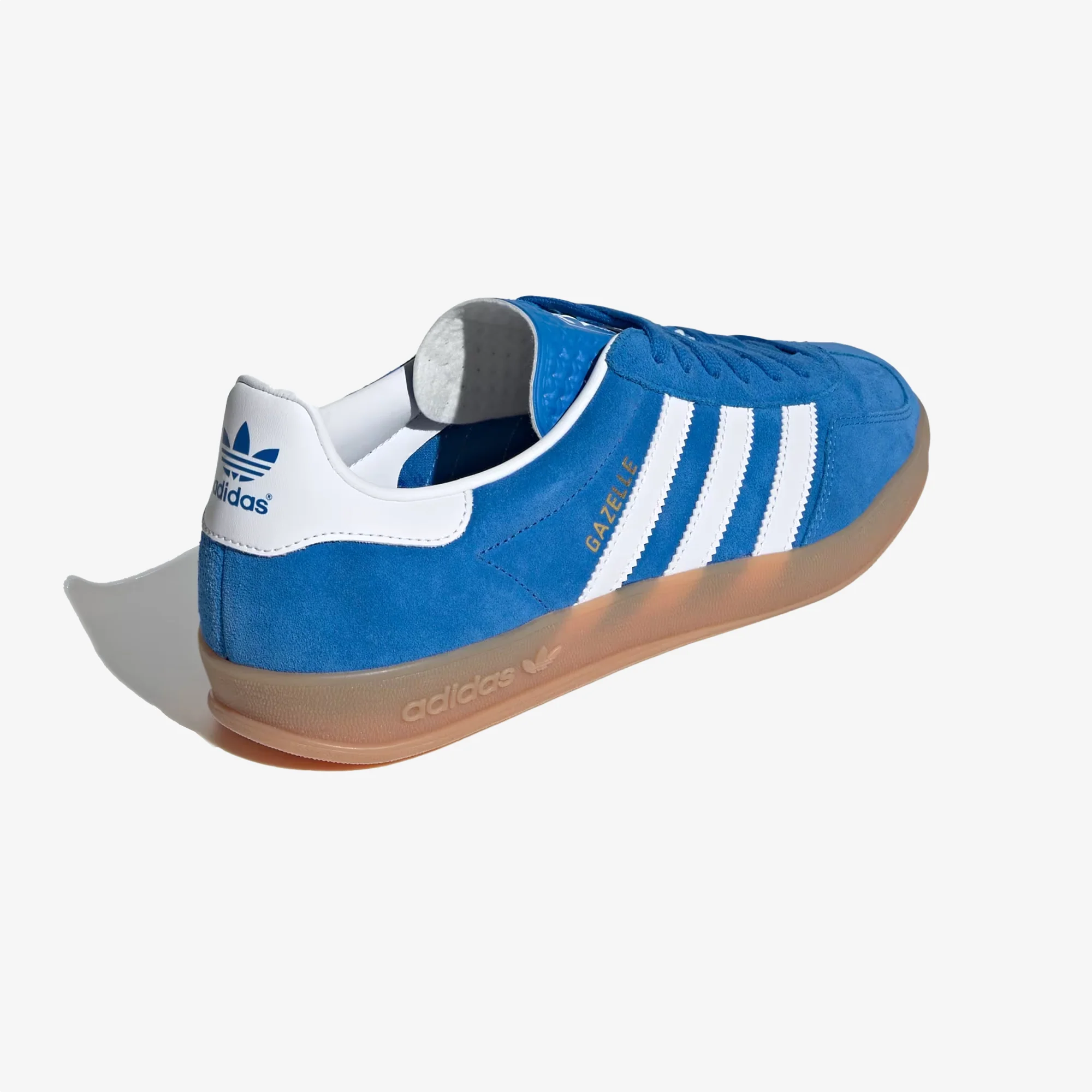 ADIDAS ORIGINALS | GAZELLE INDOOR { BLUE BIRD/CLOUD WHITE/GUM - Image 5