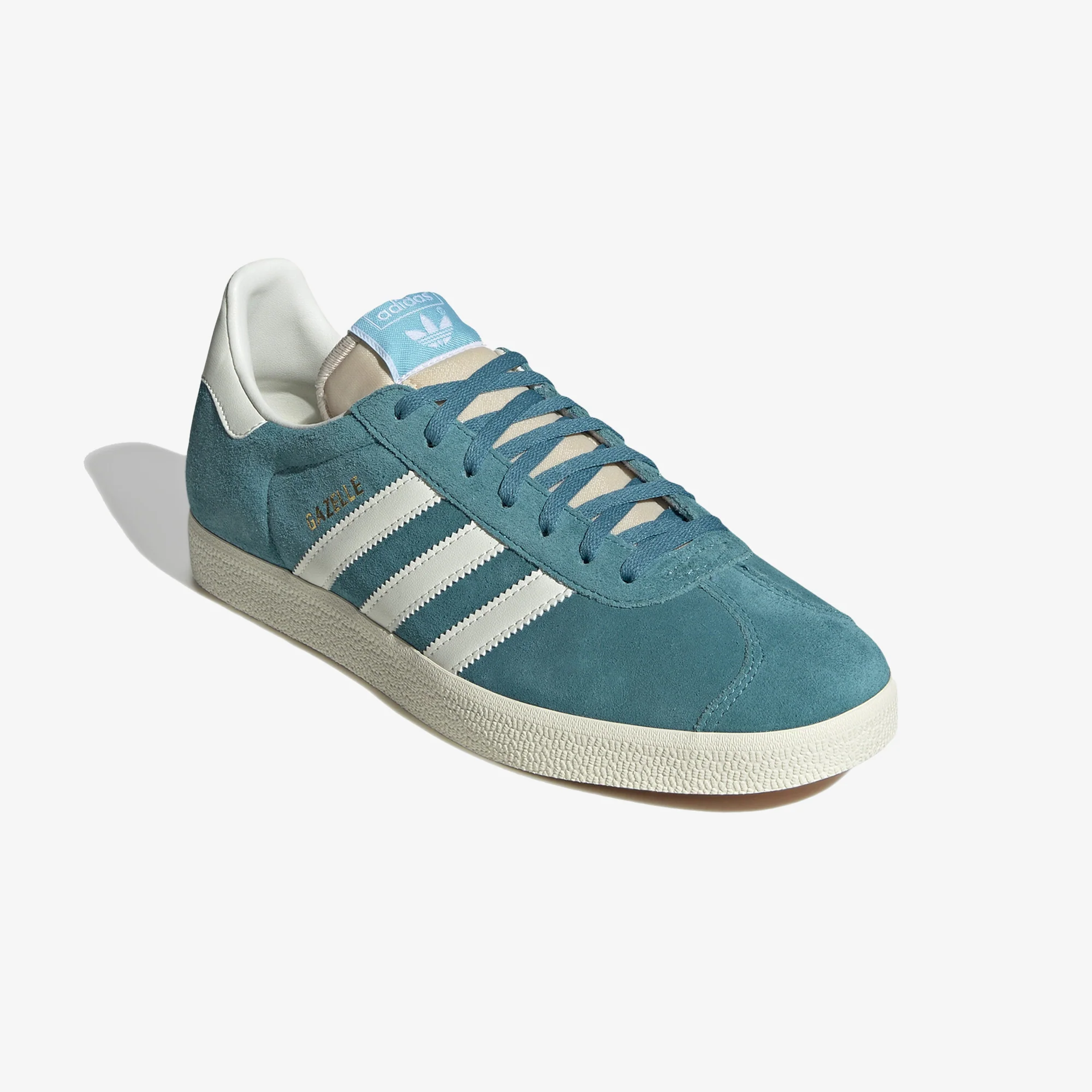 ADIDAS ORIGINALS | GAZELLE SHOES { ARCTIC FUSION/OFF WHITE/CREAM WHITE - Image 3