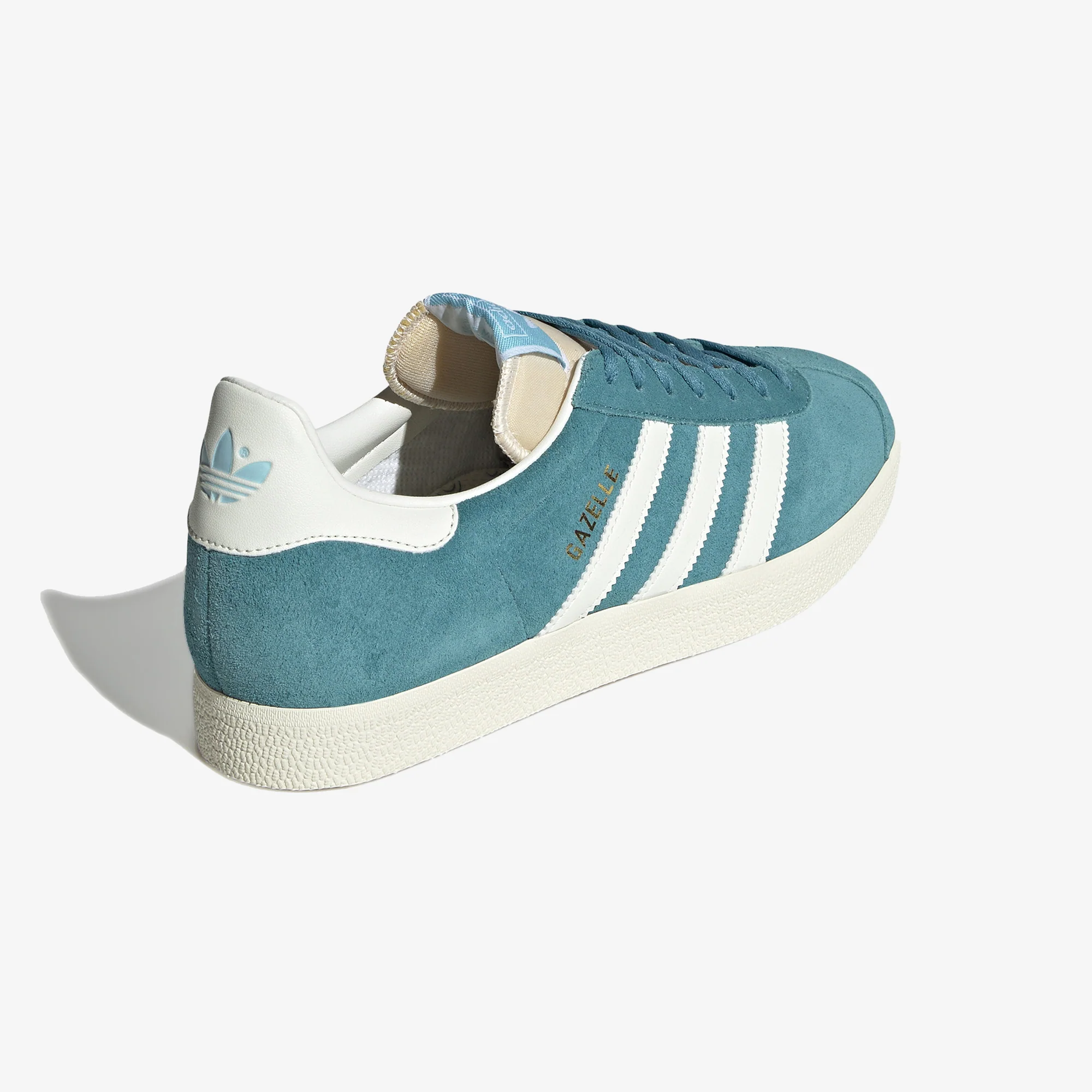 ADIDAS ORIGINALS | GAZELLE SHOES { ARCTIC FUSION/OFF WHITE/CREAM WHITE - Image 4