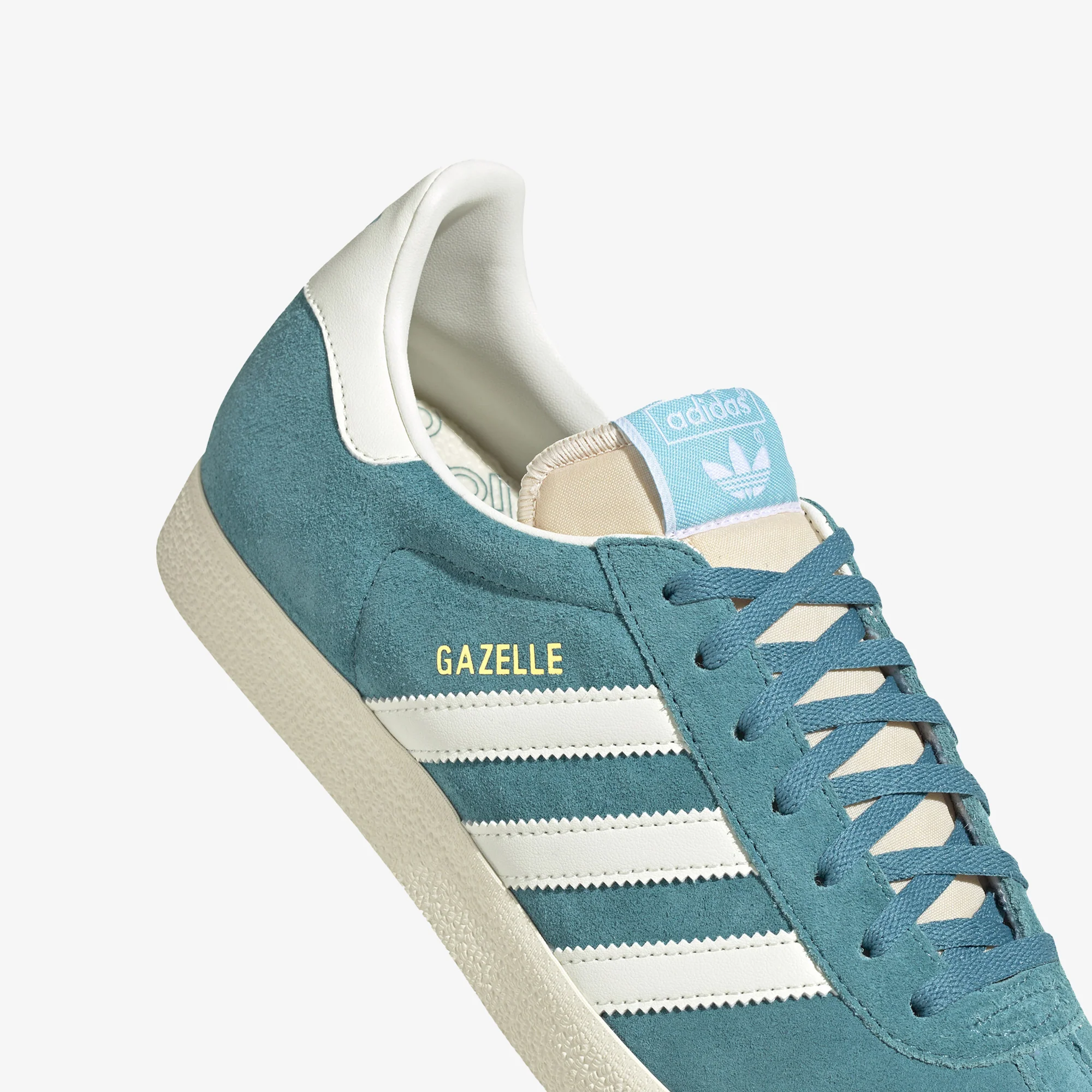 ADIDAS ORIGINALS | GAZELLE SHOES { ARCTIC FUSION/OFF WHITE/CREAM WHITE - Image 5