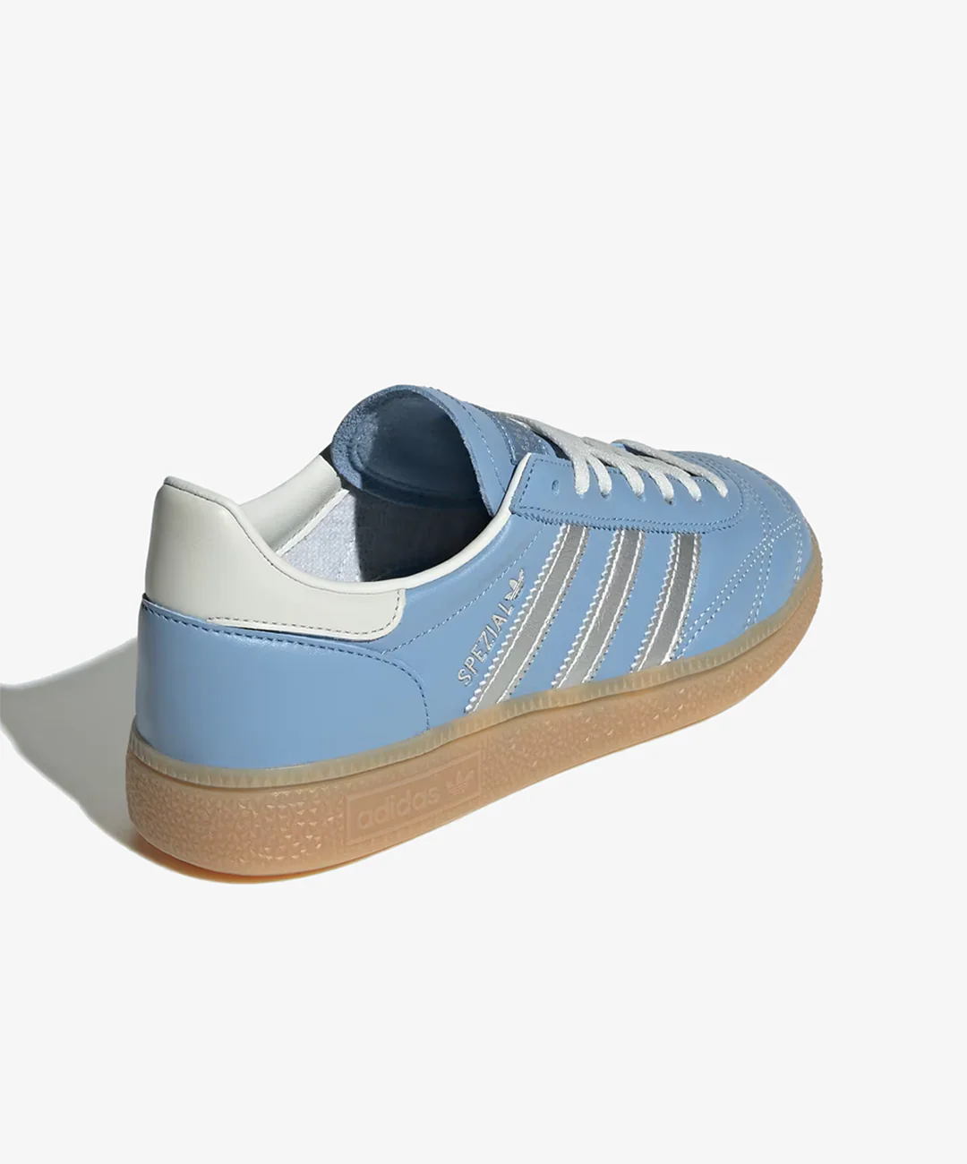 Adidas Originals | HANDBALL SPEZIAL { ASH BLUE/SILVER METALLIC/ORBIT GREY - Image 4
