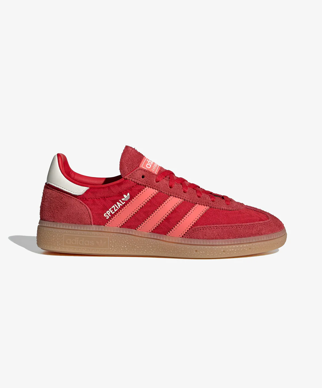ADIDAS ORIGINALS | HANDBALL SPEZIAL { BETTER SCARLET/SEMI FLASH/OFF WHITE