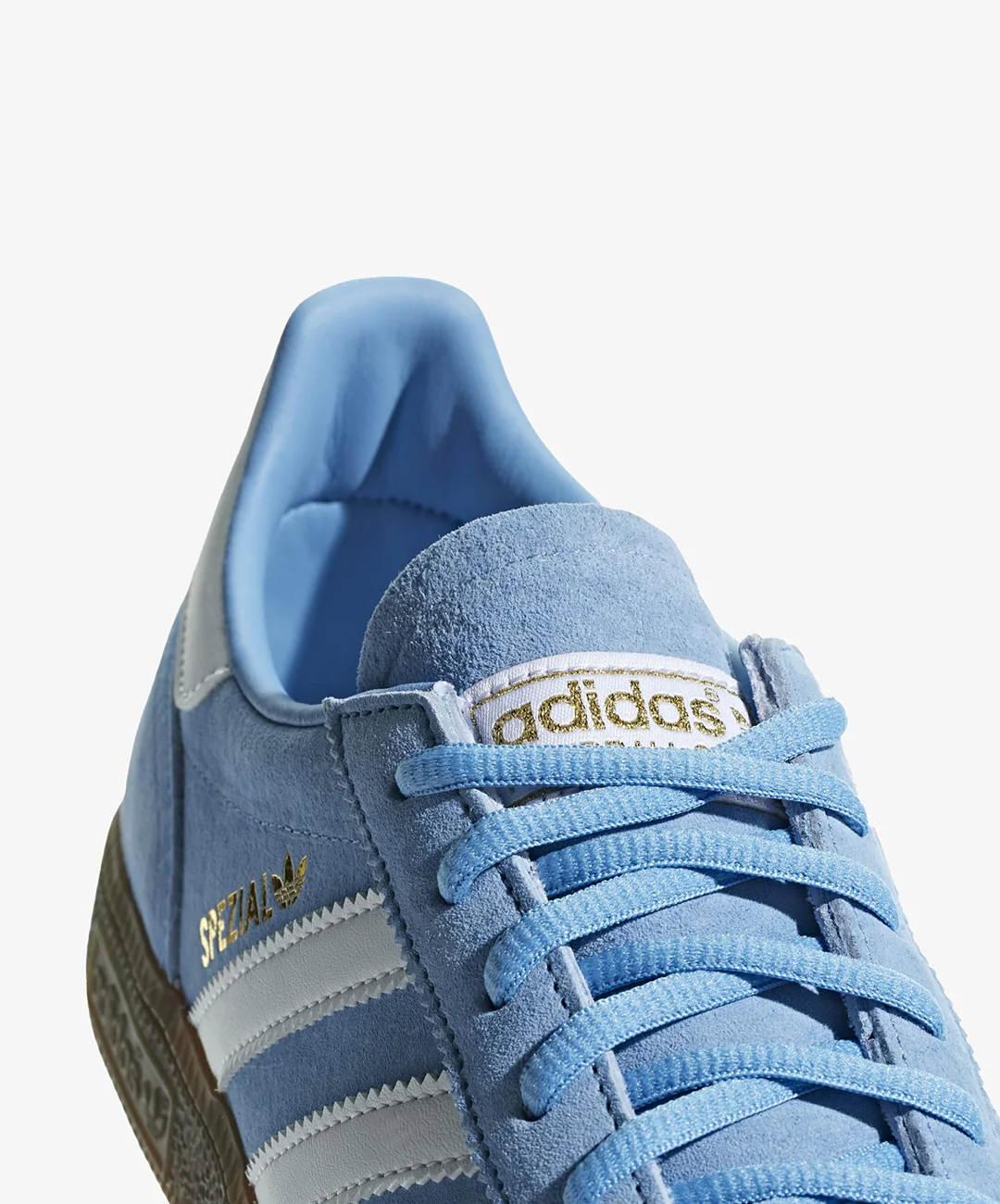 Adidas Originals | HANDBALL SPEZIAL { LIGHT BLUE/CLOUD WHITE/GUM - Image 5