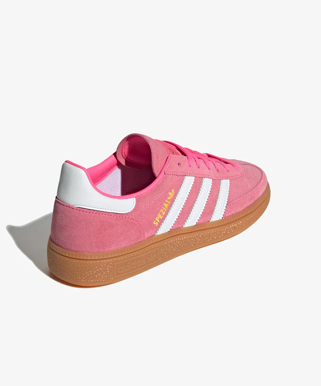 Adidas Originals | HANDBALL SPEZIAL { LUCID PINK/CLOUD WHITE/GOLD METALLIC - Image 4
