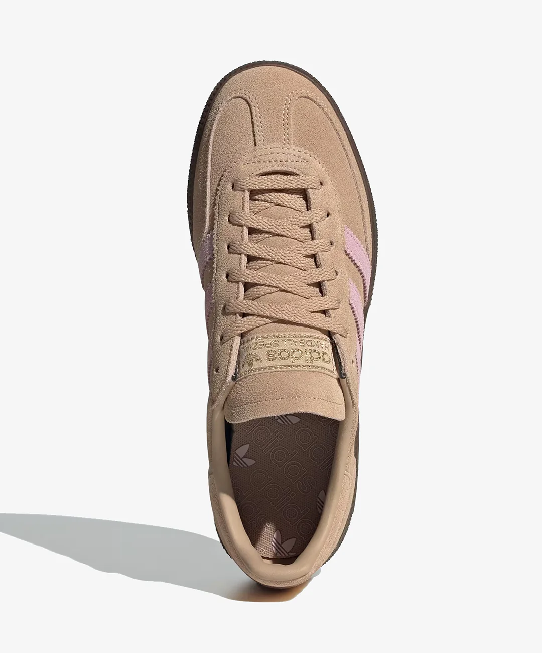 Adidas Originals | HANDBALL SPEZIAL { WARM SANDSTONE/CLEAR PINK/GUM - Image 2