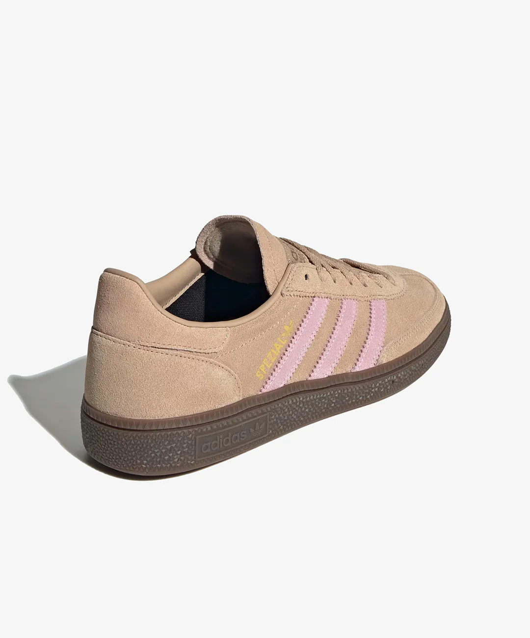 Adidas Originals | HANDBALL SPEZIAL { WARM SANDSTONE/CLEAR PINK/GUM - Image 4