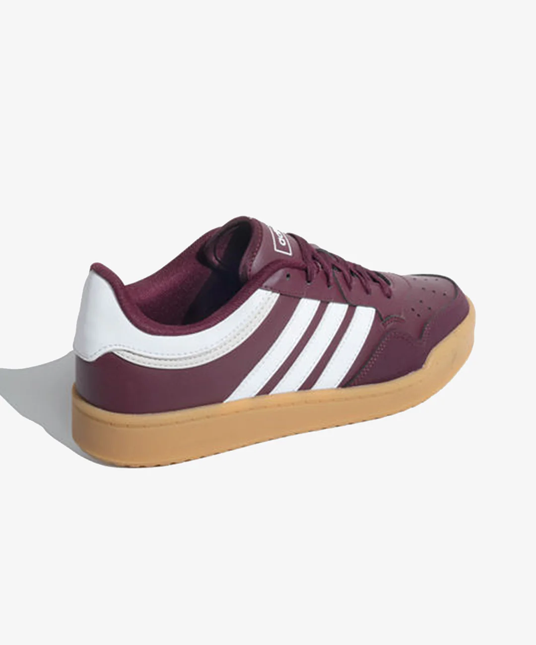 ADIDAS ORIGINALS | HOOPS 4.0 IKD { MAROON/FTWWHT/GREONE - Image 4