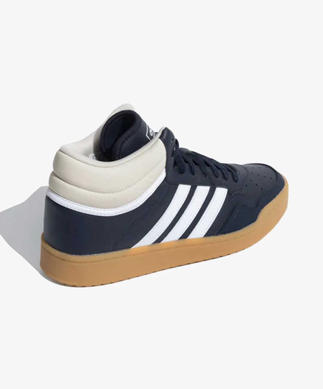 ADIDAS ORIGINALS | HOOPS 4.0 MID IKD { LEGINK/FTWWHT/GUM3 - Image 4