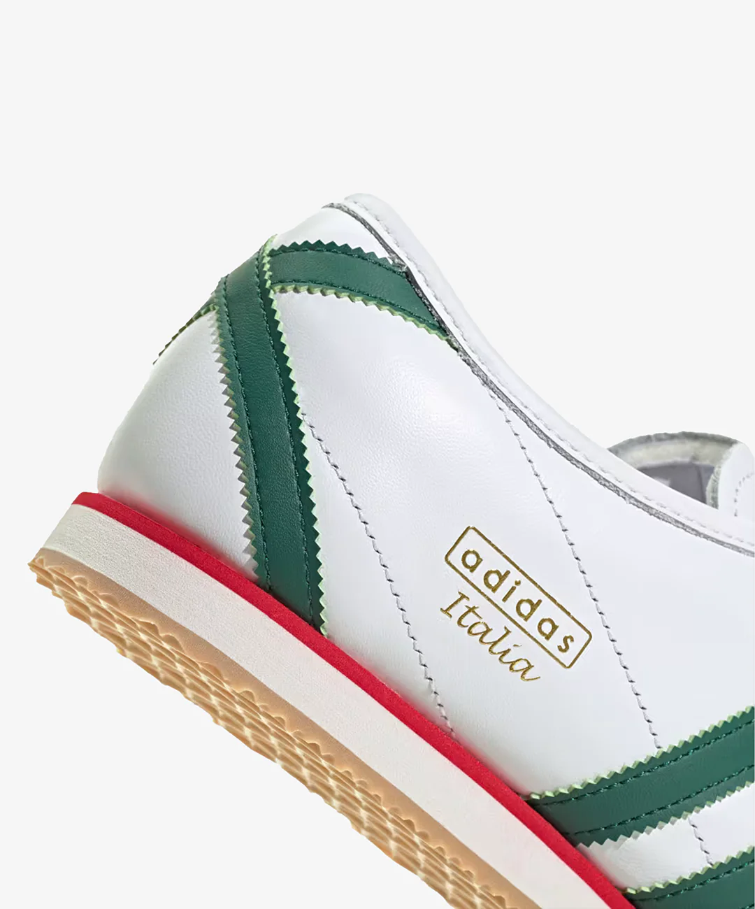 Adidas Originals | ITALIA 70s { CLOUD WHITE/COLLEGIATE GREEN/GUM - Image 6