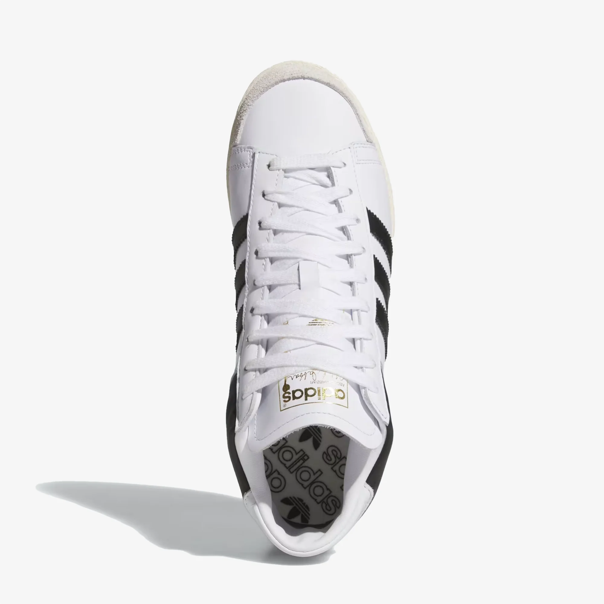 ADIDAS ORIGINALS | JABBAR HI { CLOUD WHITE/CORE BLACK - Image 2