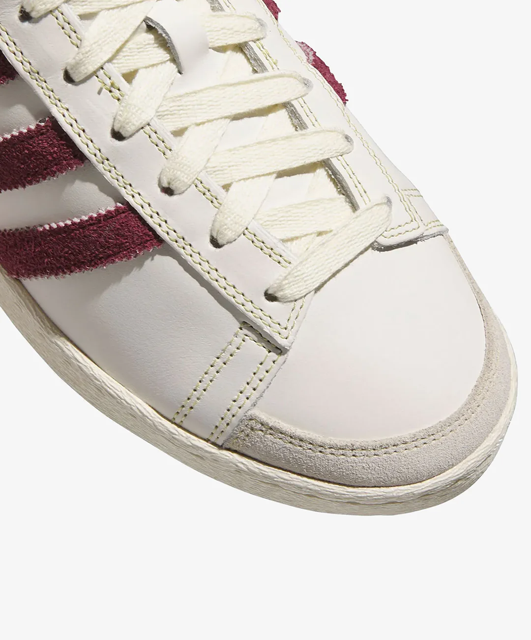 ADIDAS ORIGINALS | JABBAR HI x MARK GONZALES { CHALK WHITE/SHADOW RED/ALUMINA - Image 5