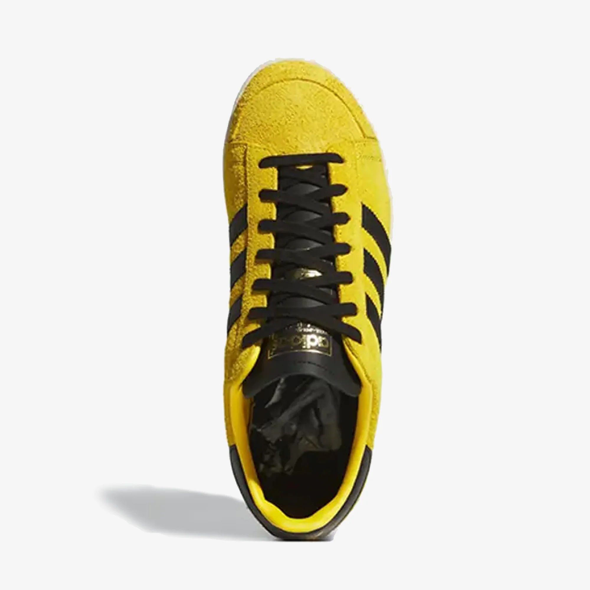ADIDAS ORIGINALS | BRUCE LEE X ADIDAS JABBAR LO "GAME OF DEATH" { YELLOW/CORE BLACK/CREAM WHITE - Image 3