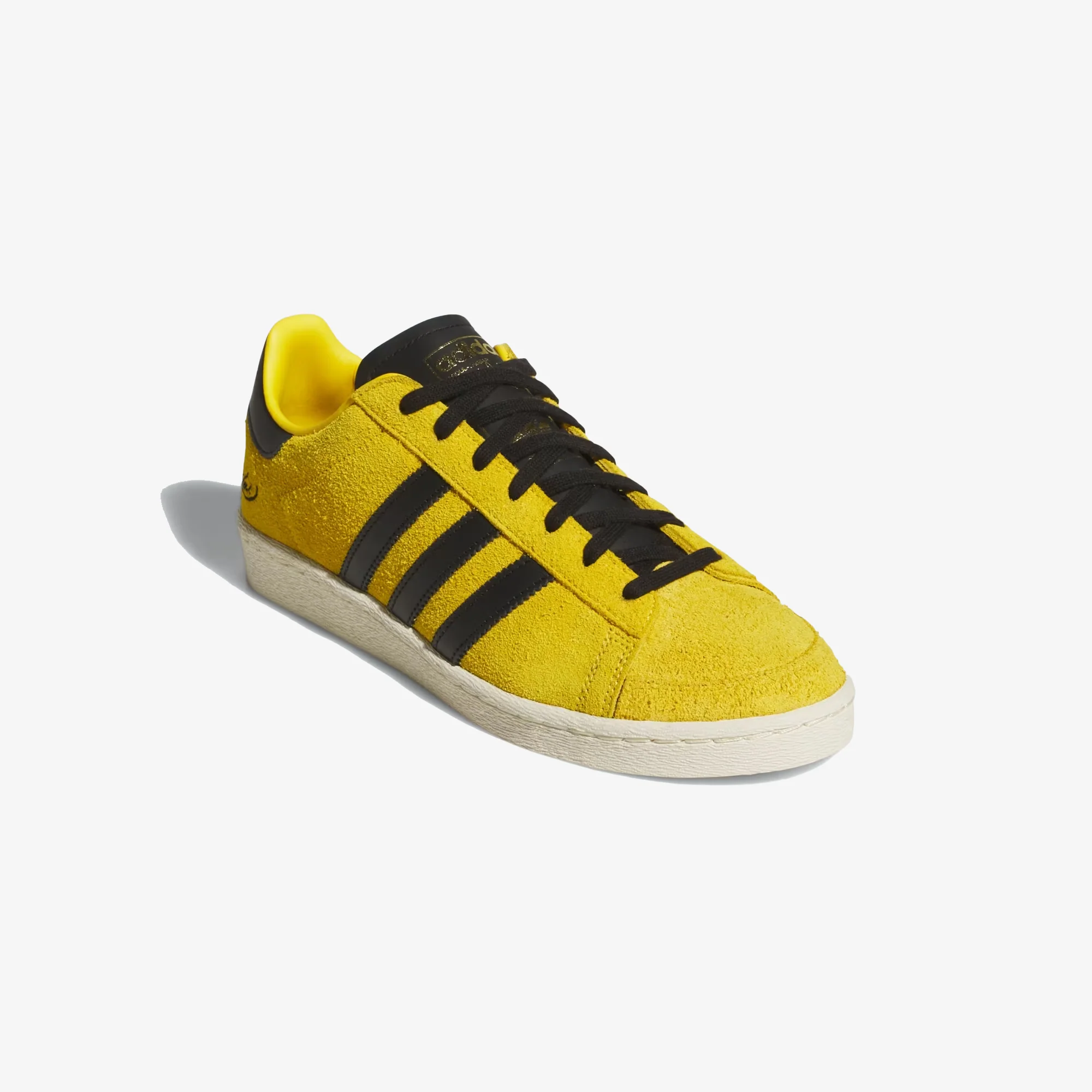 ADIDAS ORIGINALS | BRUCE LEE X ADIDAS JABBAR LO "GAME OF DEATH" { YELLOW/CORE BLACK/CREAM WHITE - Image 4