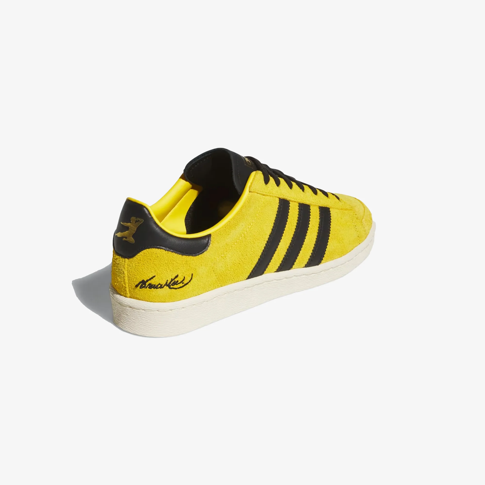ADIDAS ORIGINALS | BRUCE LEE X ADIDAS JABBAR LO "GAME OF DEATH" { YELLOW/CORE BLACK/CREAM WHITE - Image 5
