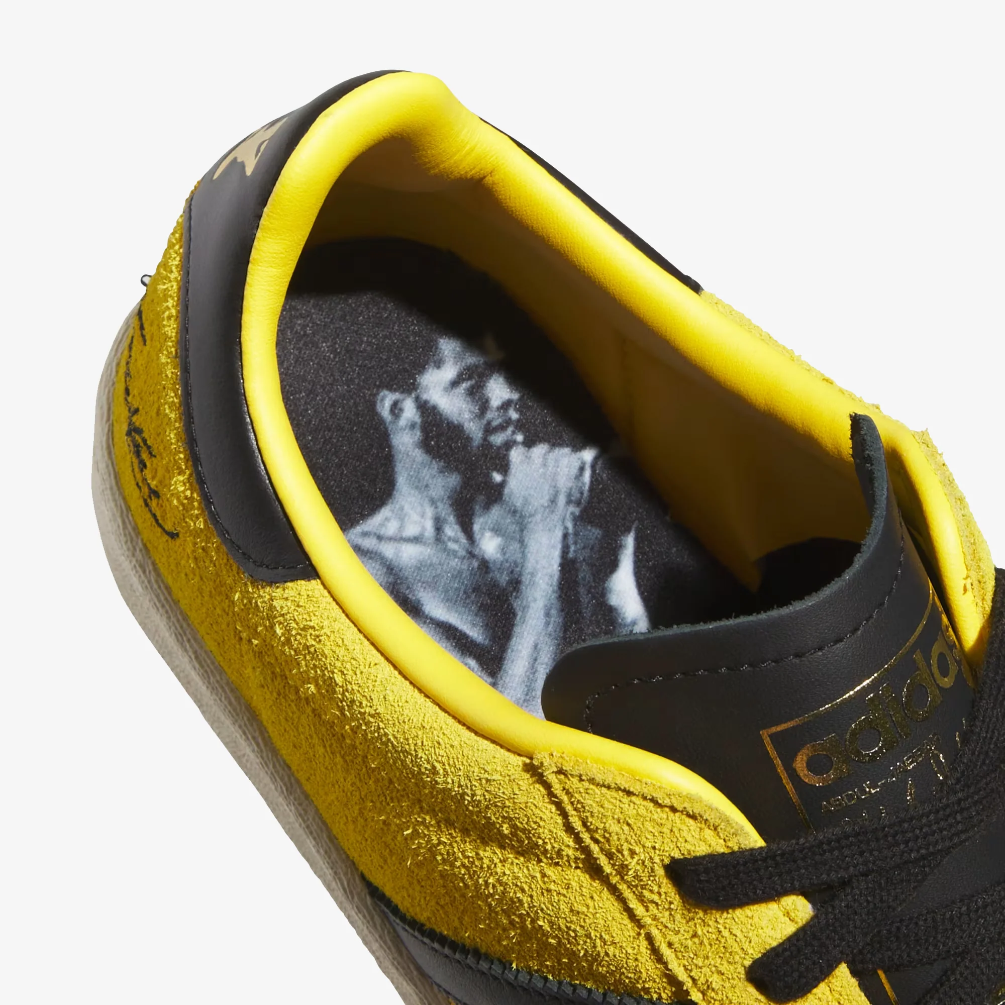 ADIDAS ORIGINALS | BRUCE LEE X ADIDAS JABBAR LO "GAME OF DEATH" { YELLOW/CORE BLACK/CREAM WHITE - Image 7
