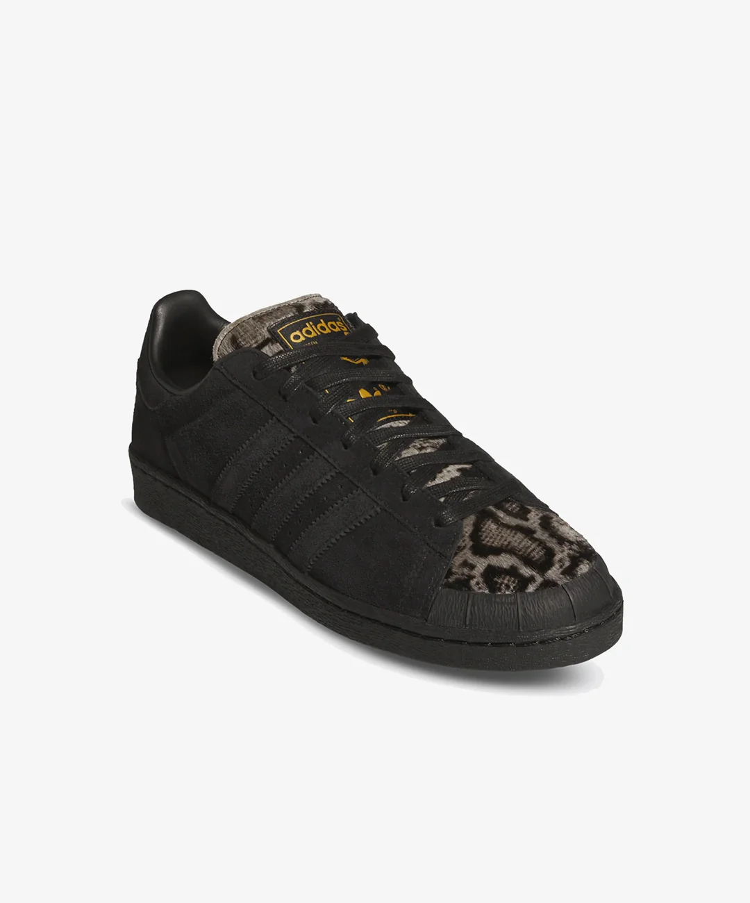 Adidas Originals | JABBAR LOW HALF SHELL { CORE BLACK/CORE BLACK/SUPPLIER COLOUR - Image 3