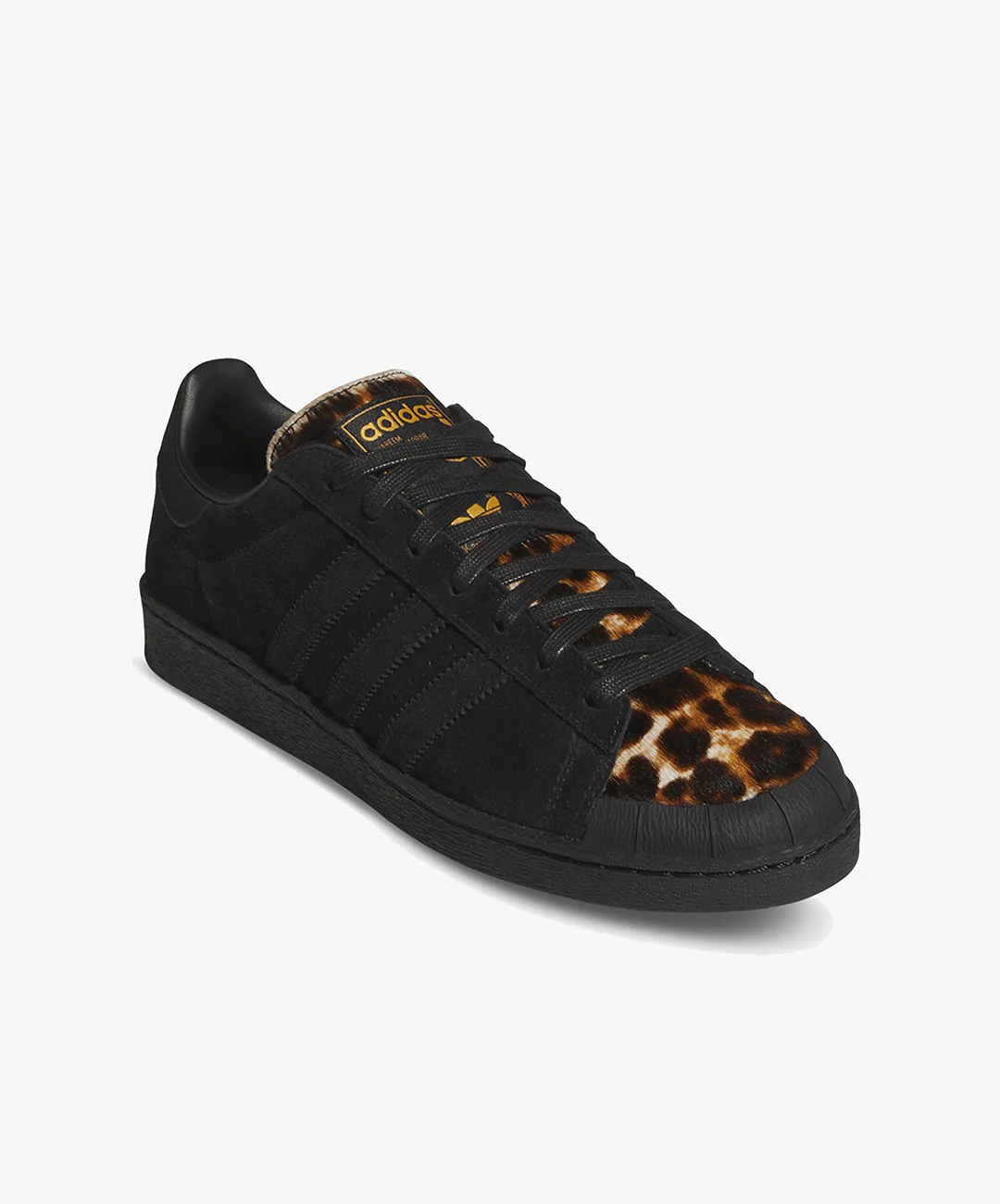 Adidas Originals | JABBAR LOW HALF SHELL { CORE BLACK/SUPPLIER COLOUR - Image 3
