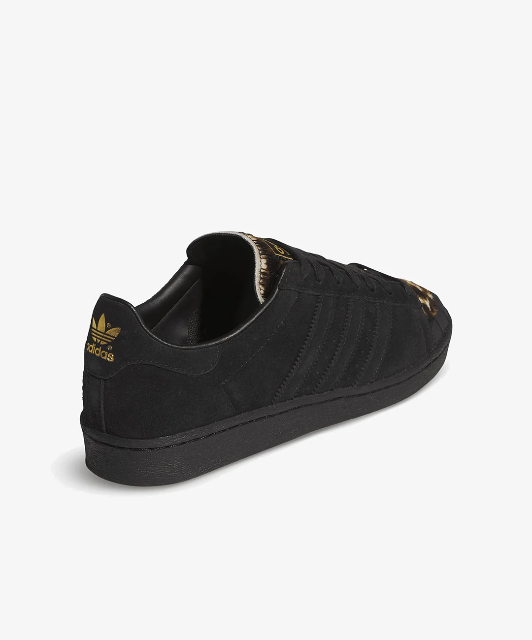 Adidas Originals | JABBAR LOW HALF SHELL { CORE BLACK/SUPPLIER COLOUR - Image 4