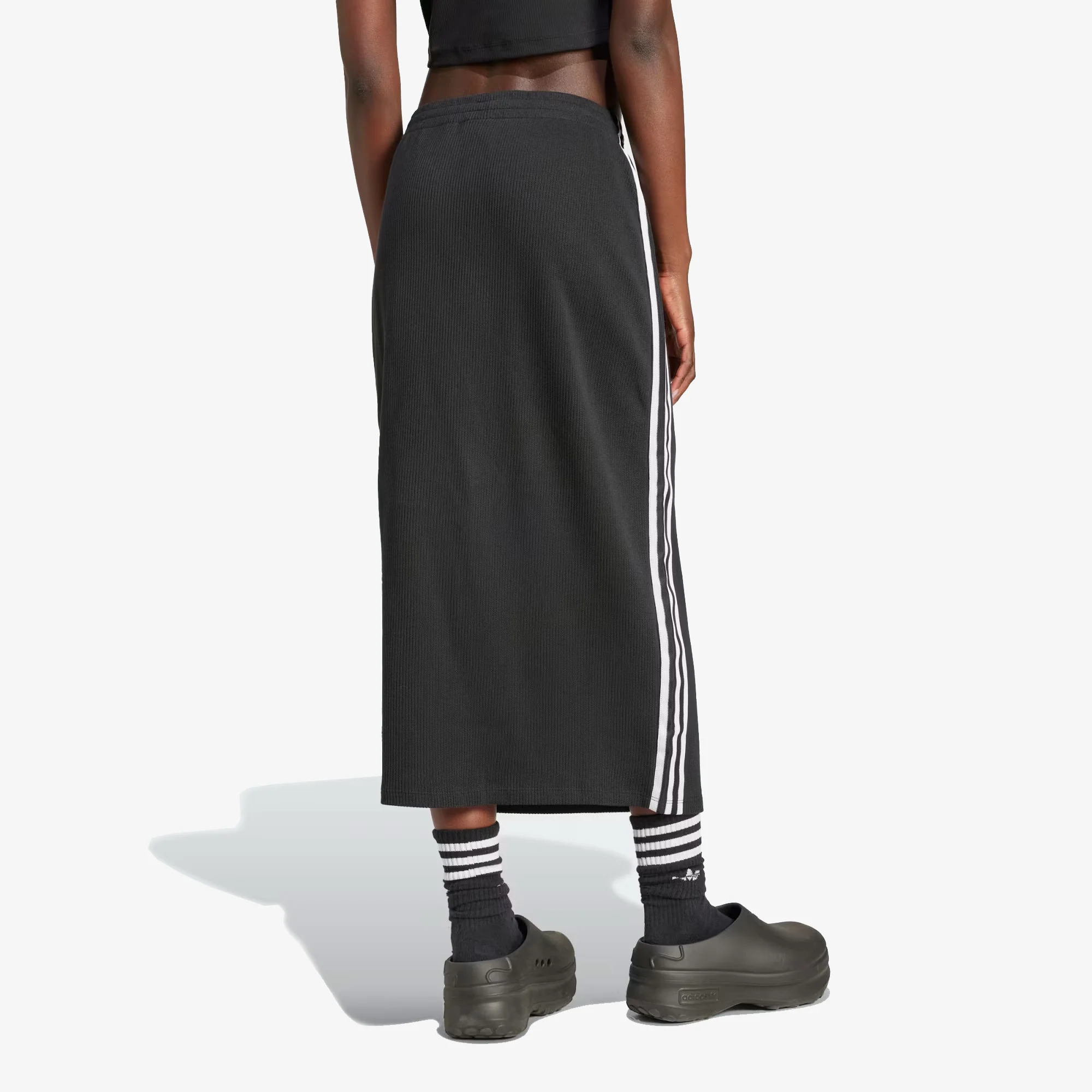 ADIDAS ORIGINALS | KNIT SKIRT { BLACK - Image 2