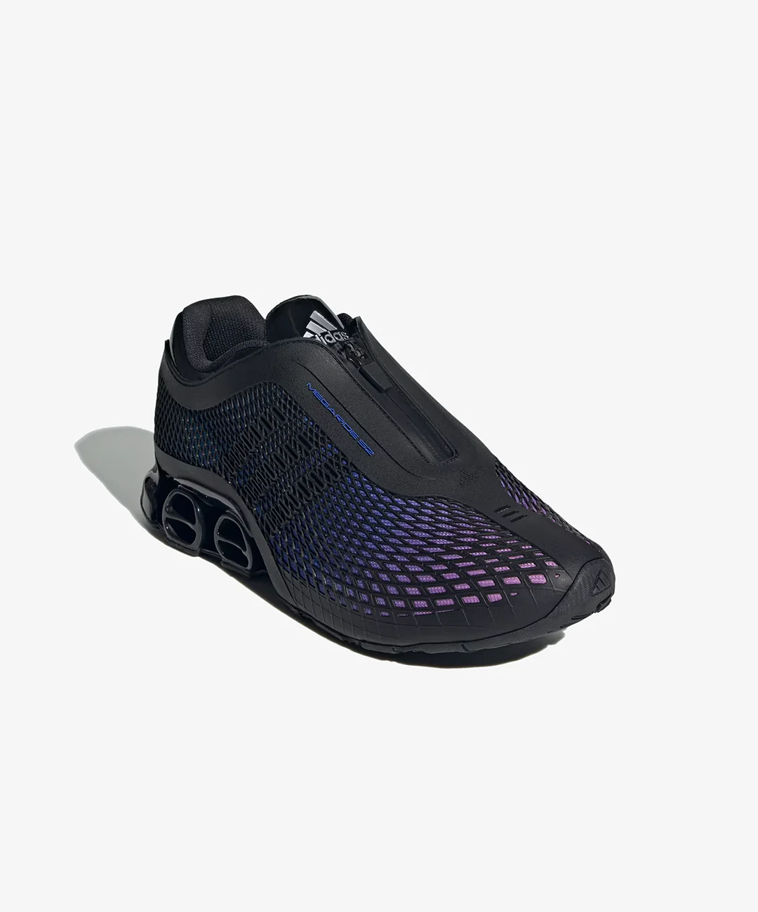 Adidas | MEGARIDE S2 { CORE BLACK/SEMI SCREAMING GREEN - Image 3