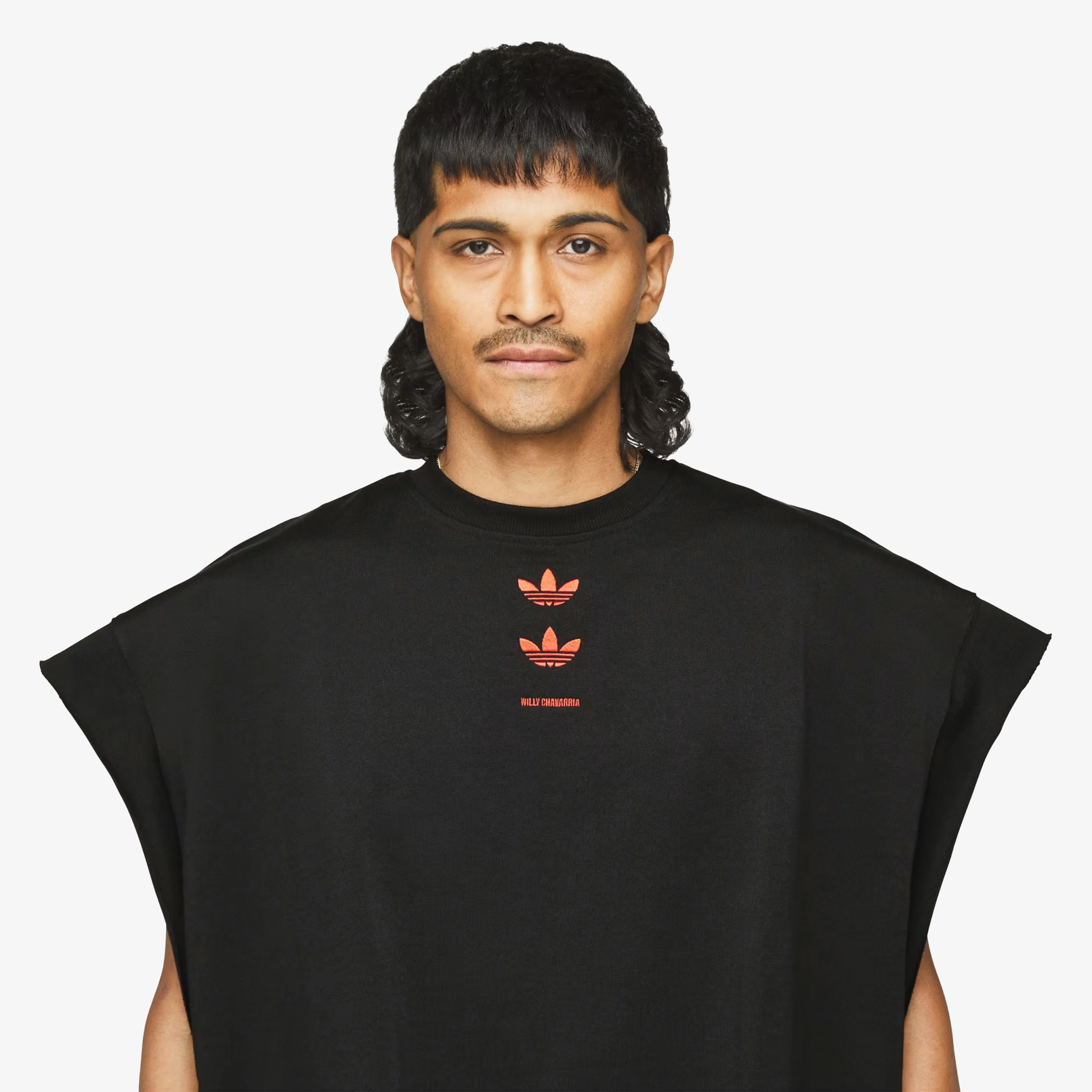 Adidas Originals | MUSCLE TANK TOP BY WILLY CHAVARRIA X JABBAR { BLACK - Image 2