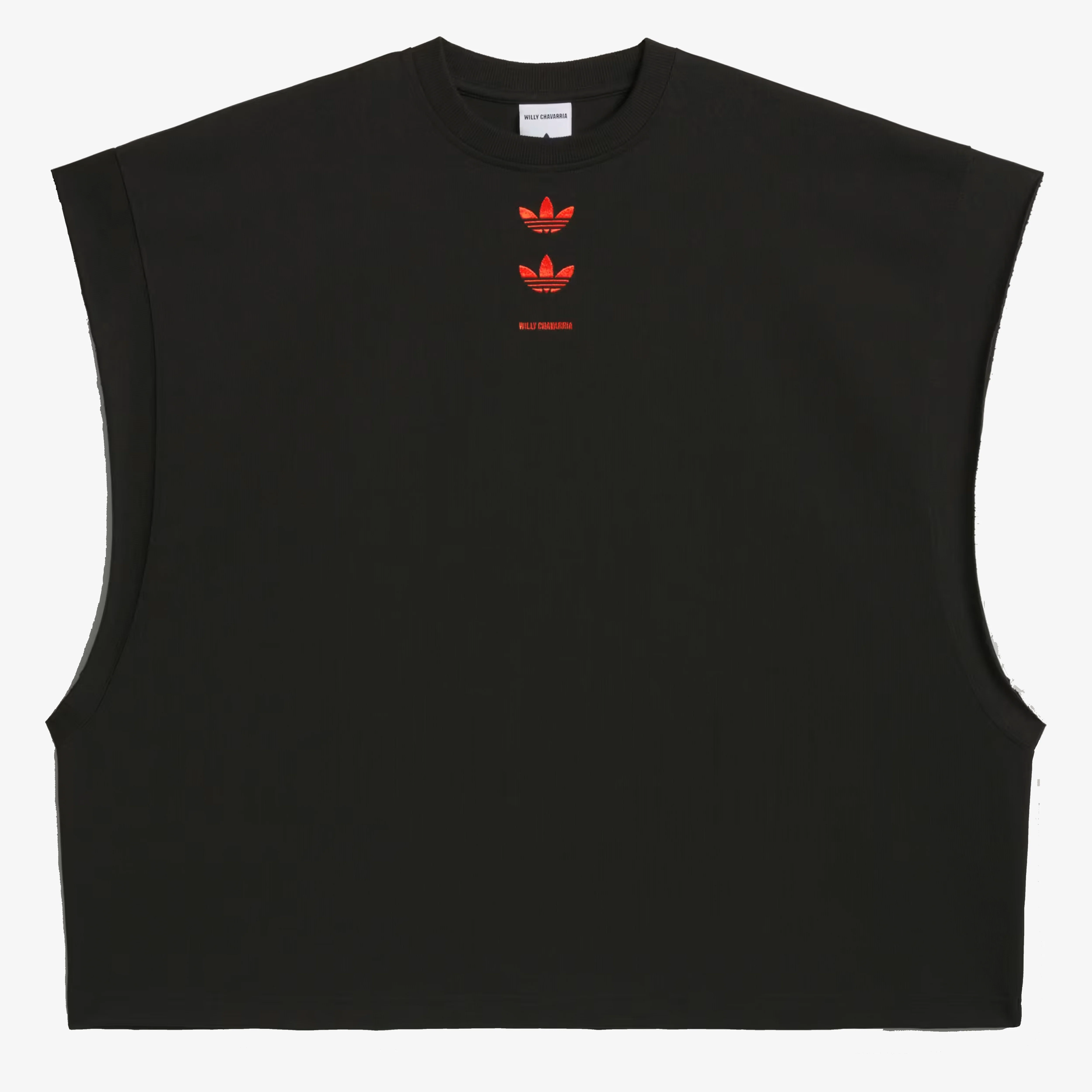 Adidas Originals | MUSCLE TANK TOP BY WILLY CHAVARRIA X JABBAR { BLACK - Image 4