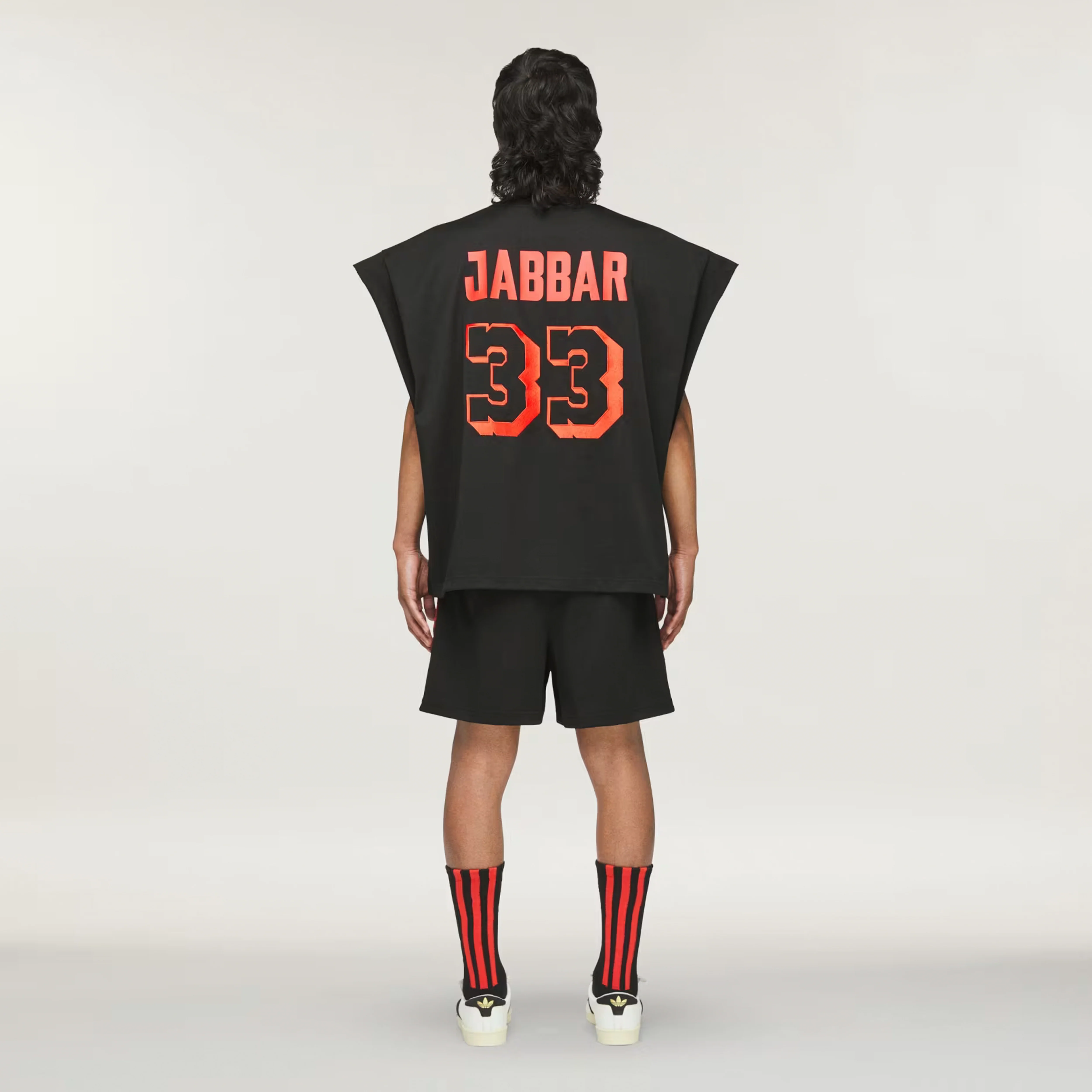 Adidas Originals | MUSCLE TANK TOP BY WILLY CHAVARRIA X JABBAR { BLACK - Image 7