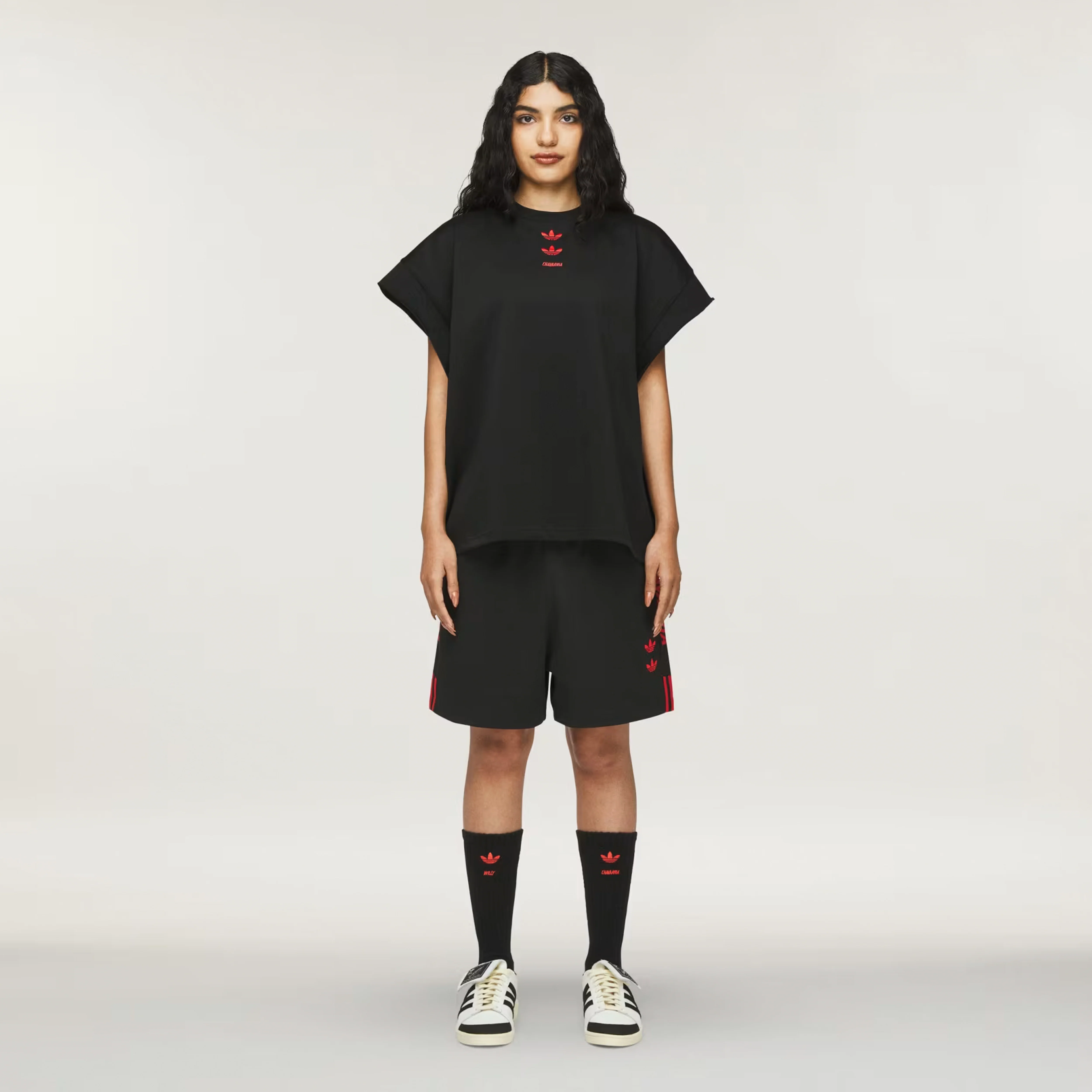 Adidas Originals | MUSCLE TANK TOP BY WILLY CHAVARRIA X JABBAR { BLACK - Image 9