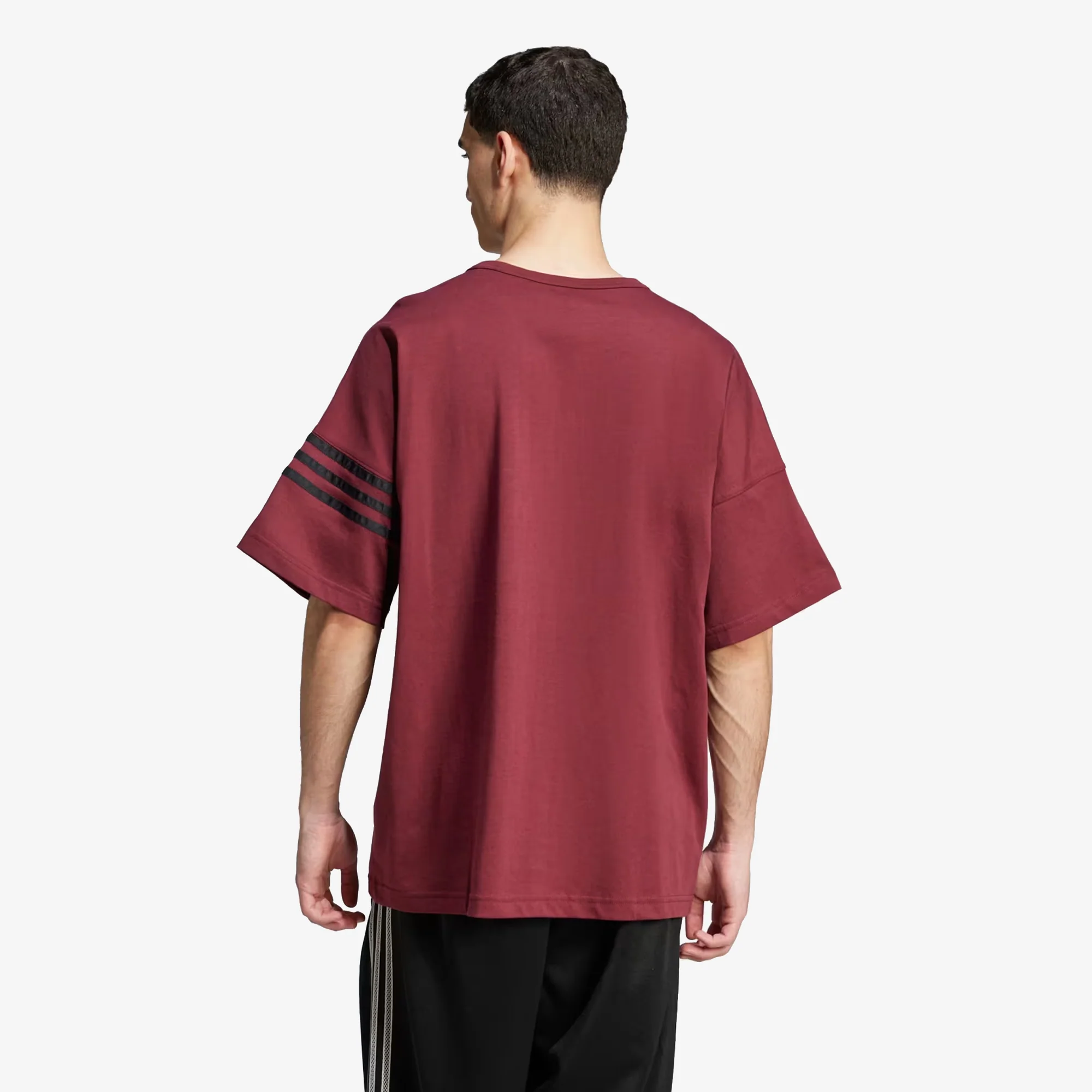Adidas Originals | NEUCLASSICS TEE { SHADOW RED - Image 2